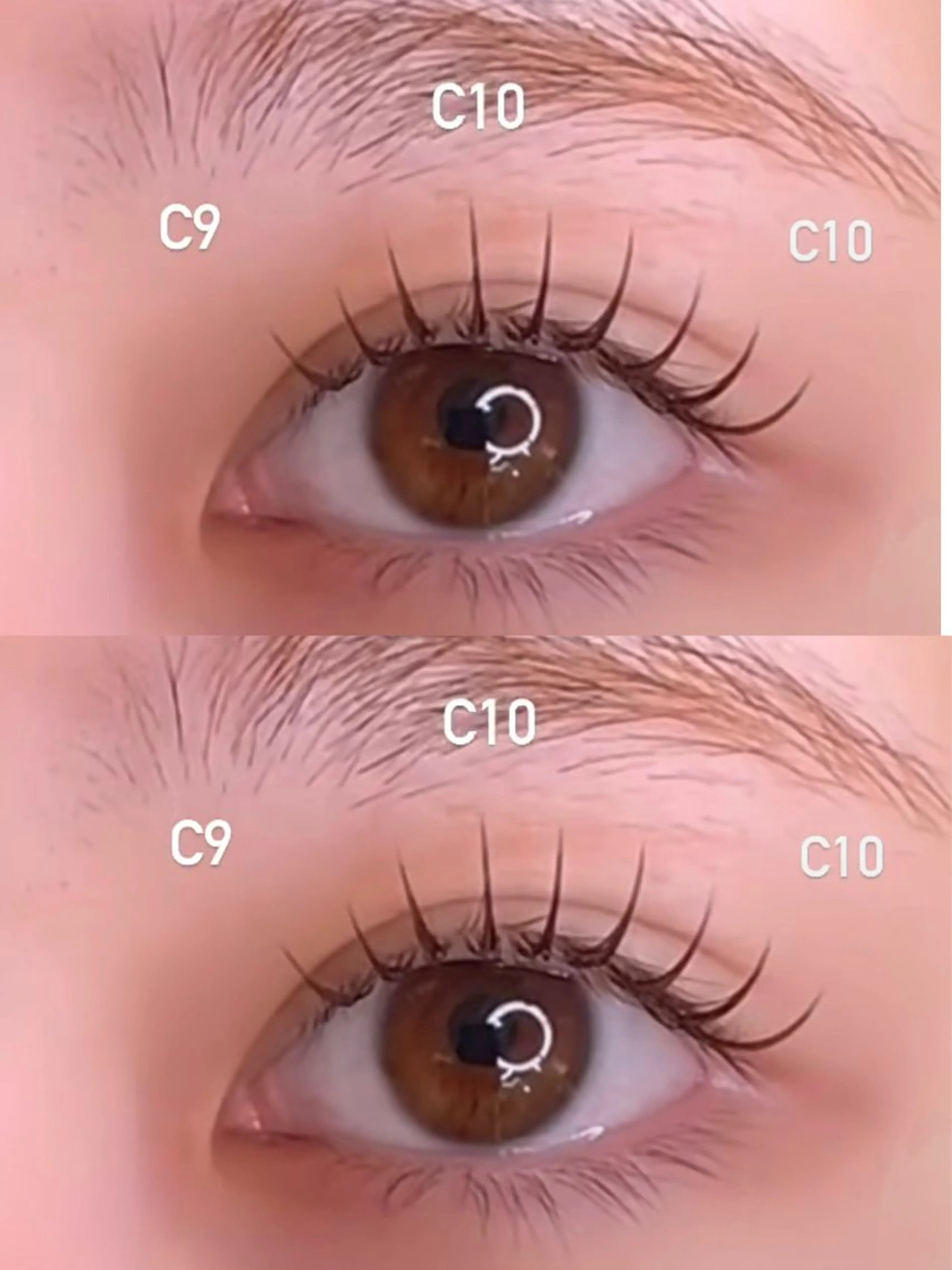 マツエク・マツパ ナチュラル マツエク Angela エステサロンのマツエク・マツパデザイン