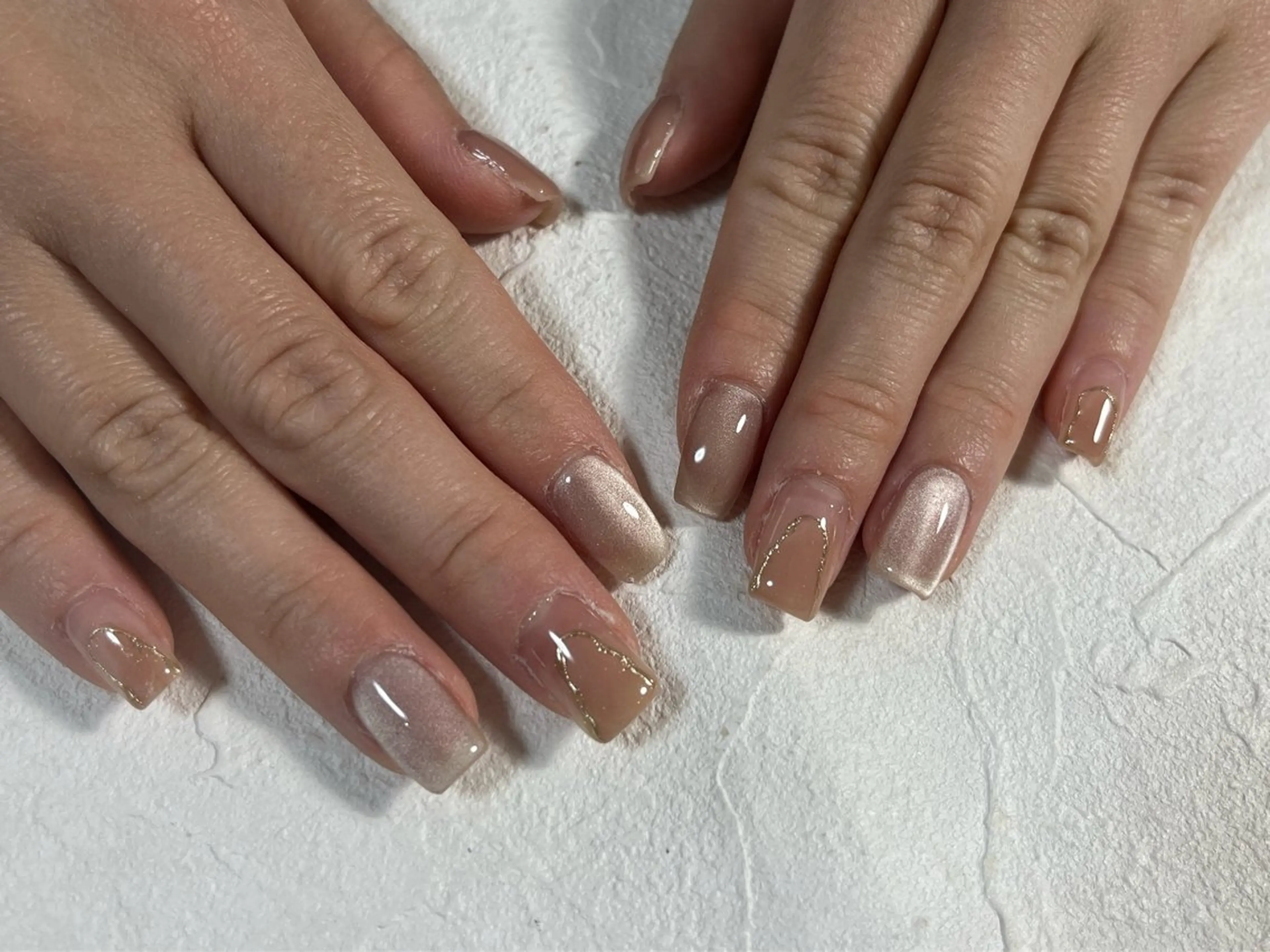 ネイル オーロラネイル フラワーネイル フットネイル フレンチネイル ジェルネイル ハンドネイル kiki nail たまプラーザのネイルデザイン