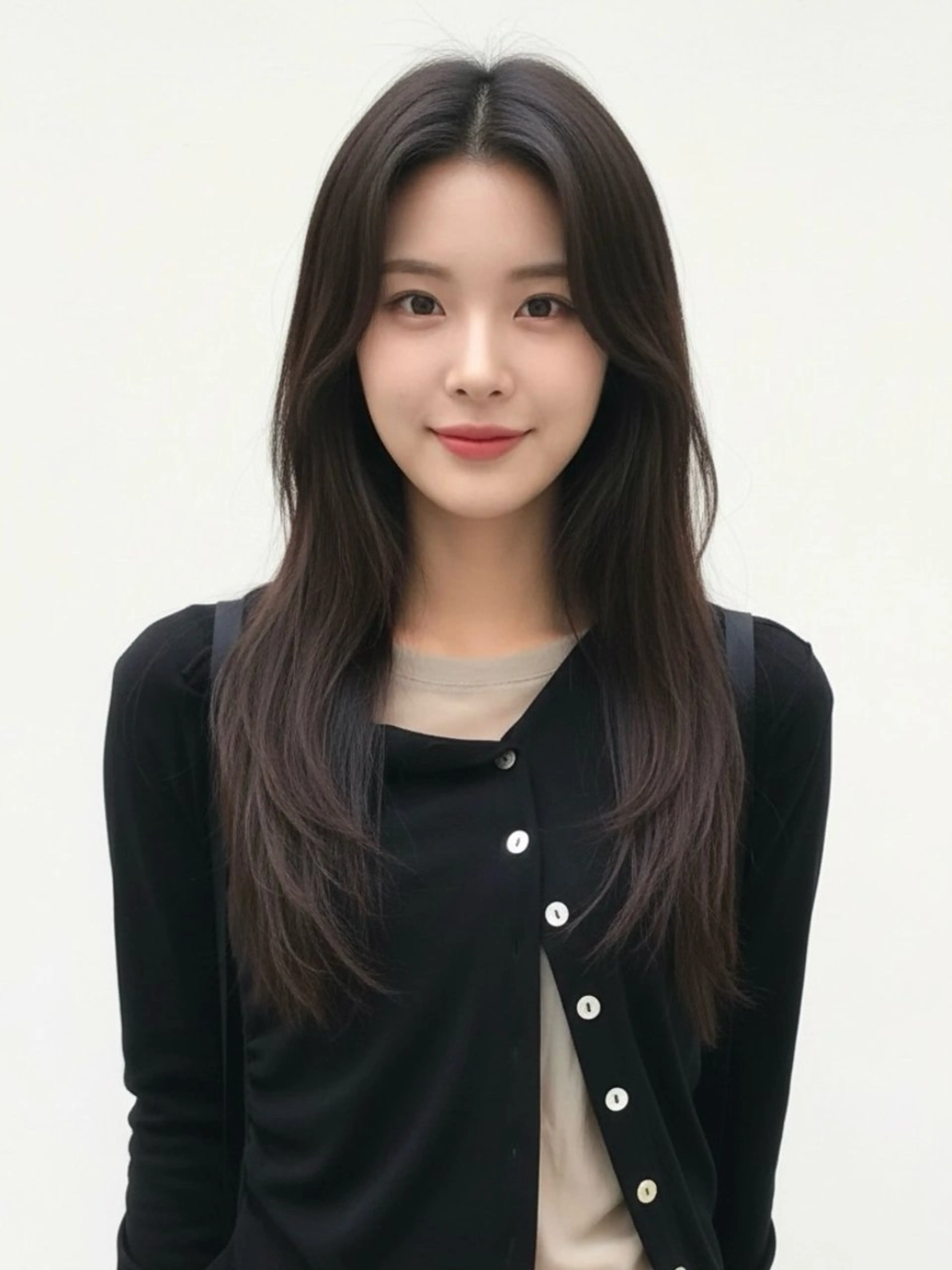 ロング カラー ロングレイヤー アディクシーカラー 透明感カラー くびれヘア 顔まわりレイヤー ヘアカラー 韓国レイヤーカット 🫧大阪梅田レイヤーのヘアスタイル