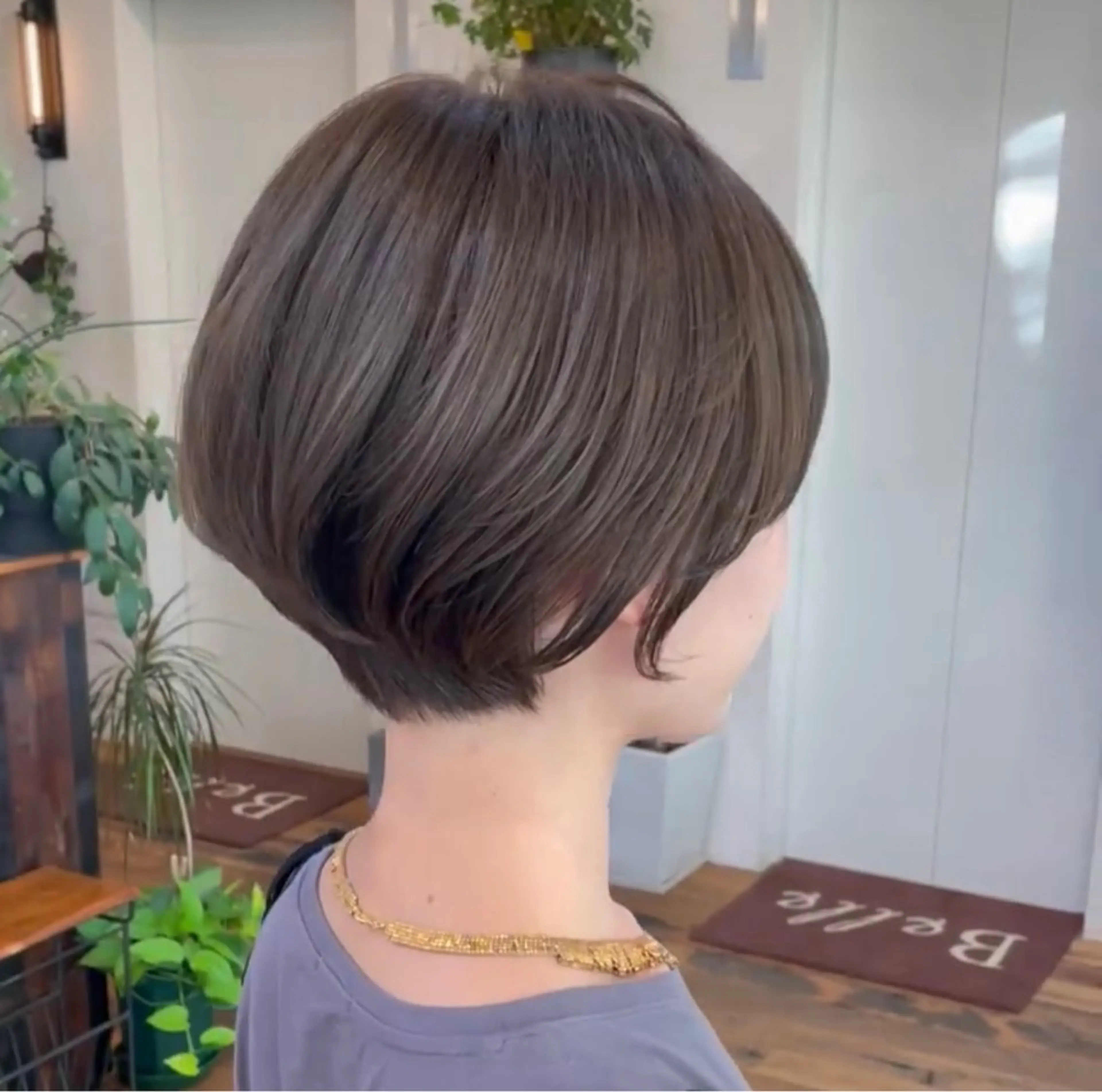 ショート 岡部 ひな/銀座のヘアスタイル