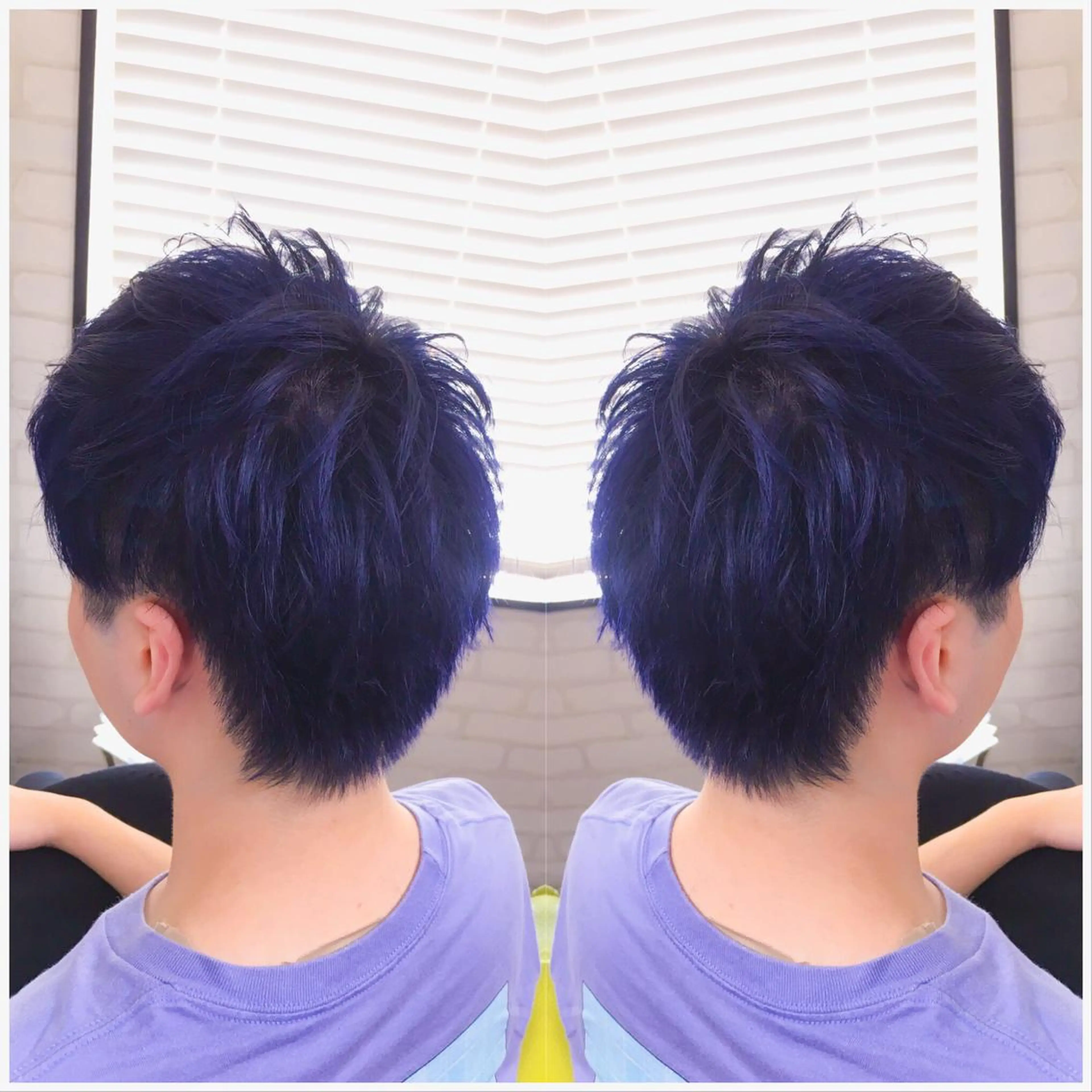 ショート カラー ヘアアレンジ Kimura Shinyaのヘアスタイル