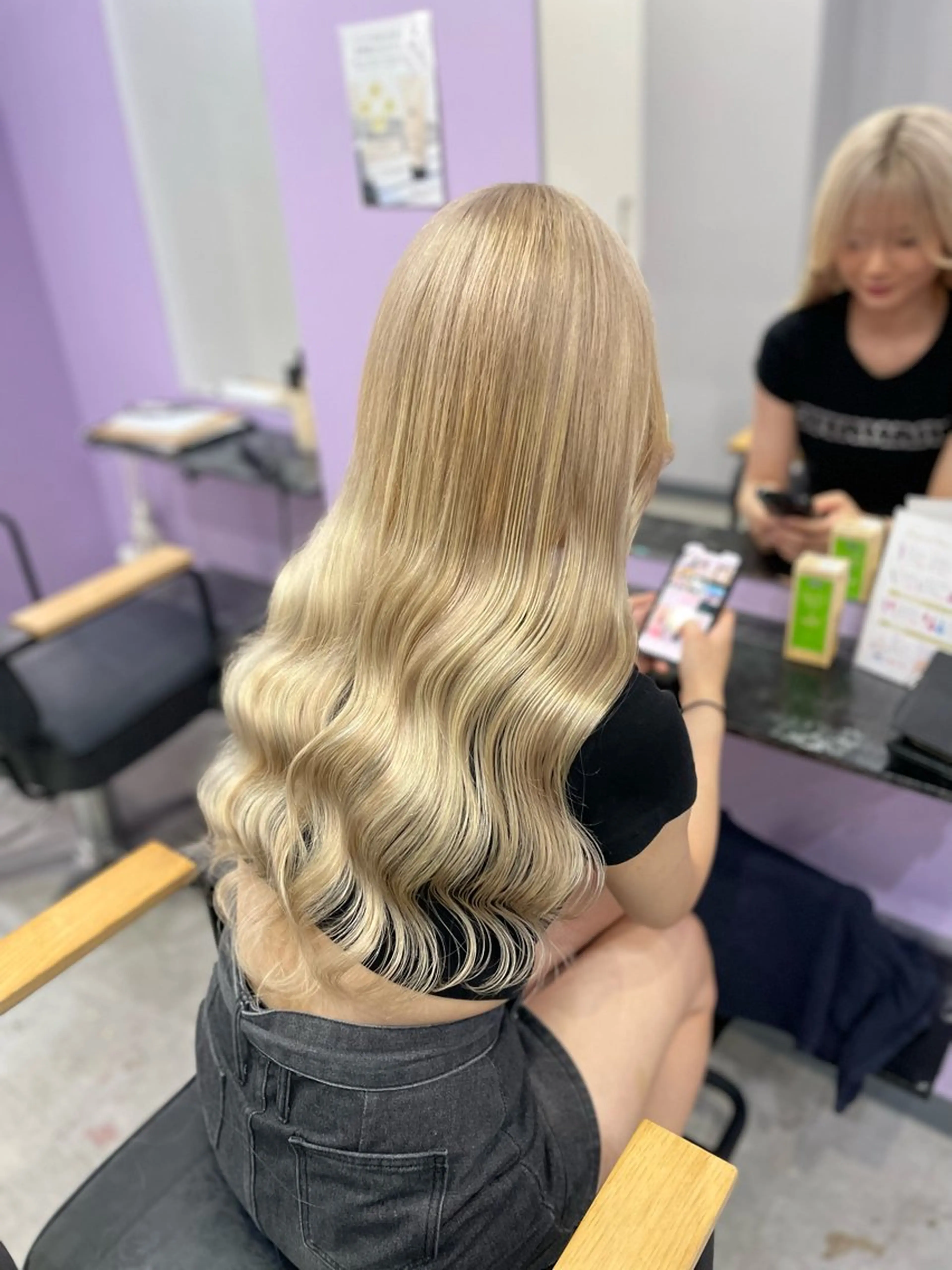 カラー ダブルカラー エクステ 住田悠紗/ カットモデル募集中のヘアスタイル