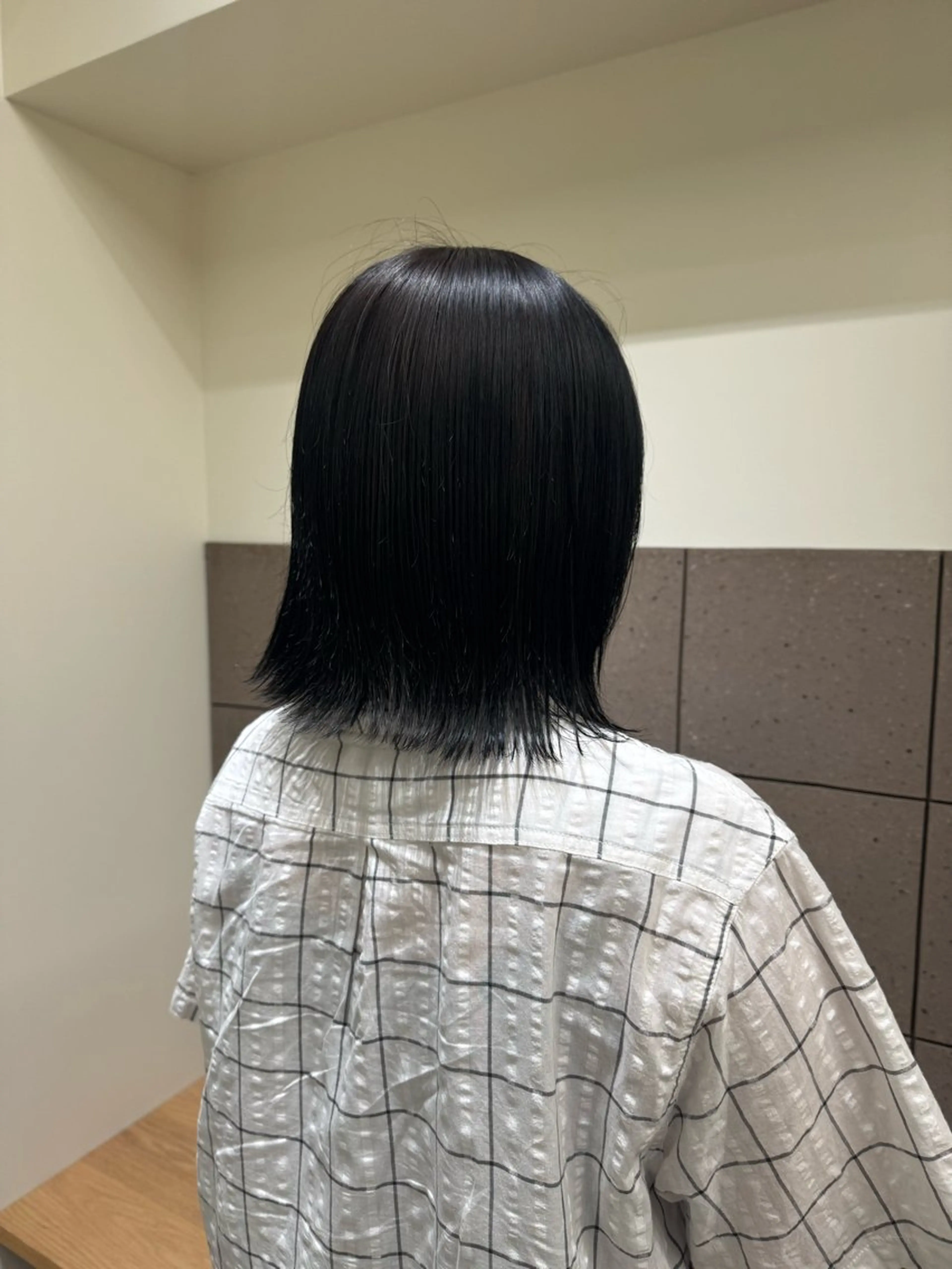 ミディアム カラー ゆ う あのヘアスタイル