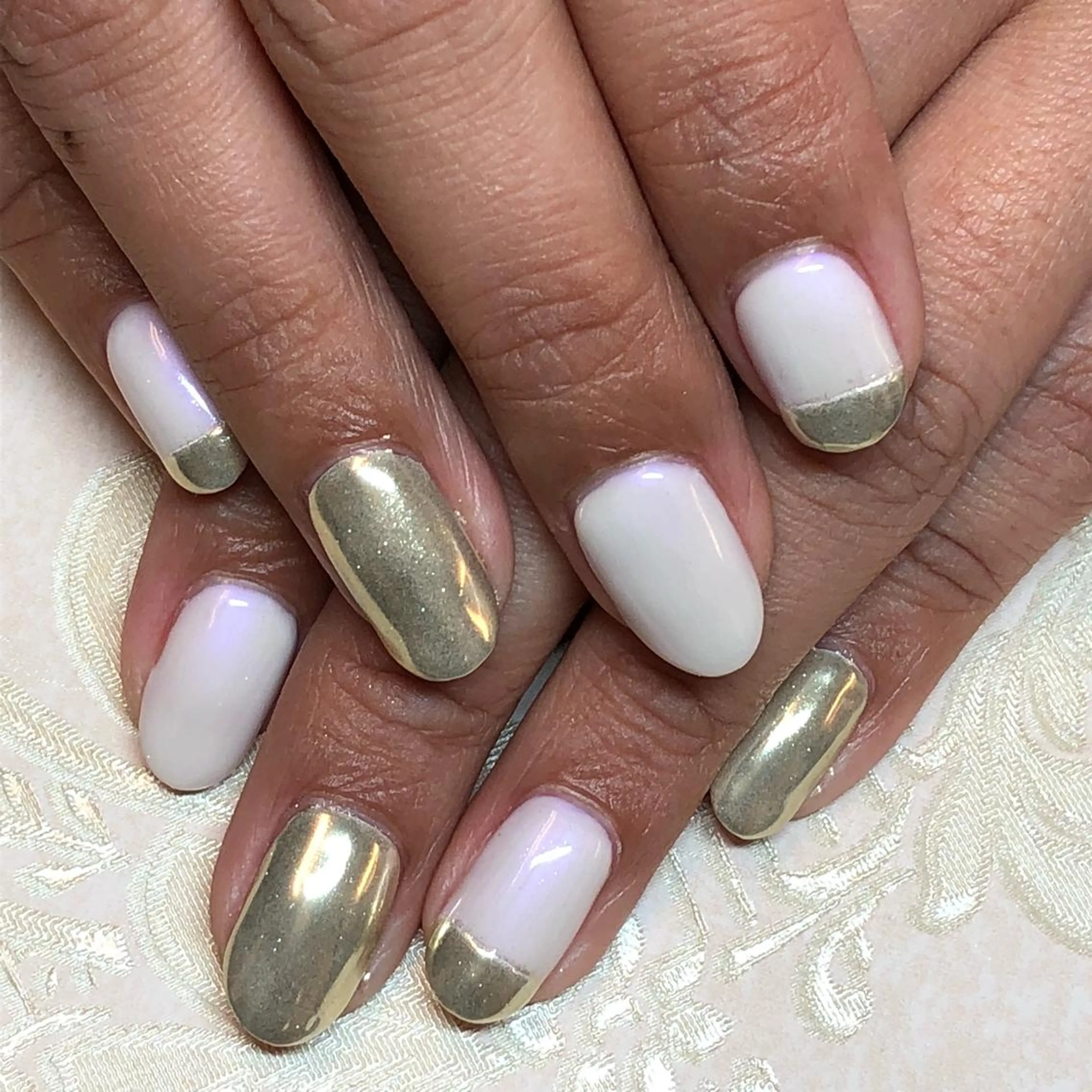 ネイル ミラーネイル KIREIE NAILSのネイルデザイン