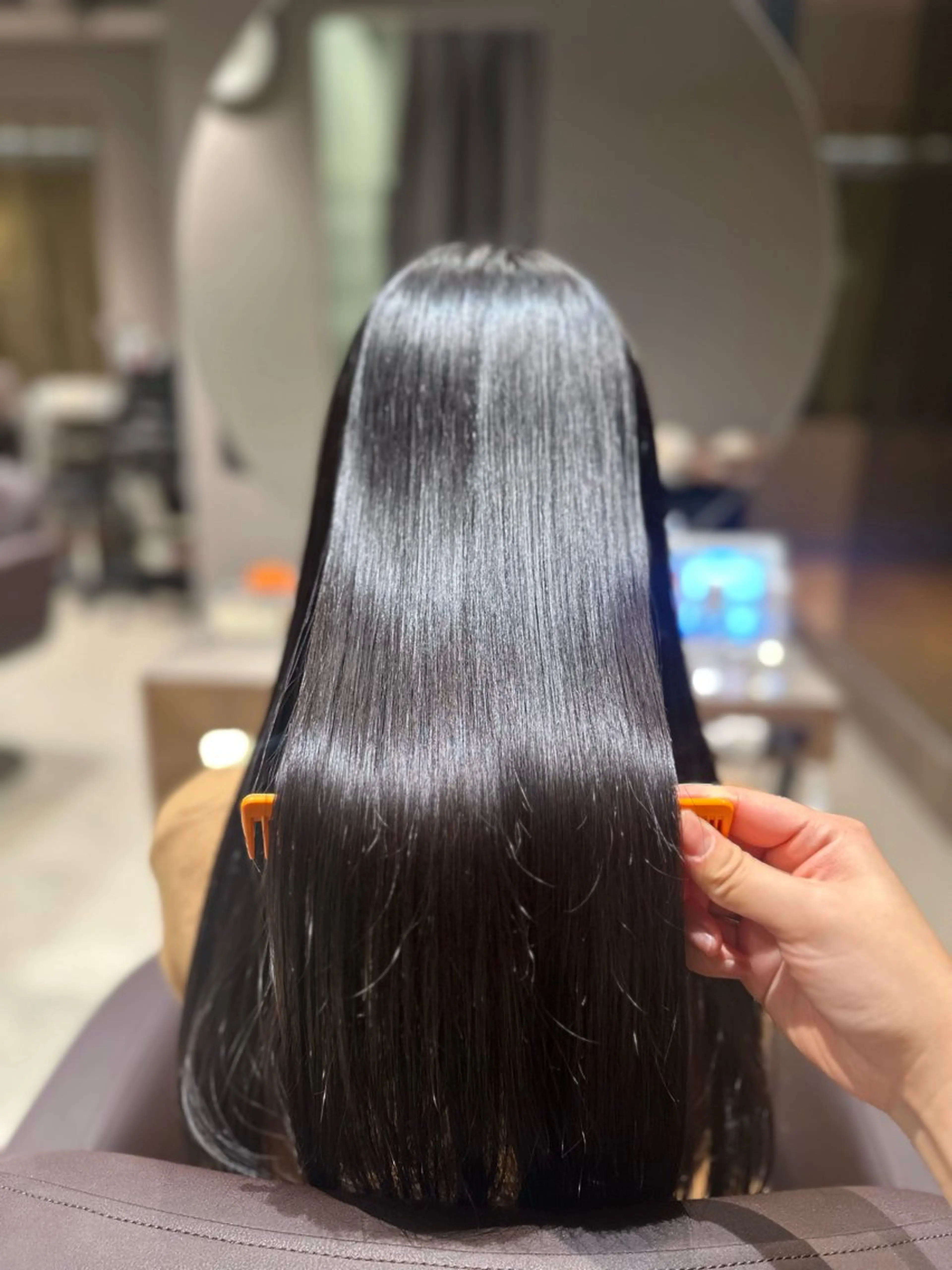 縮毛矯正 🖤ྀི渡邉 あみか🖤ᩚのヘアスタイル