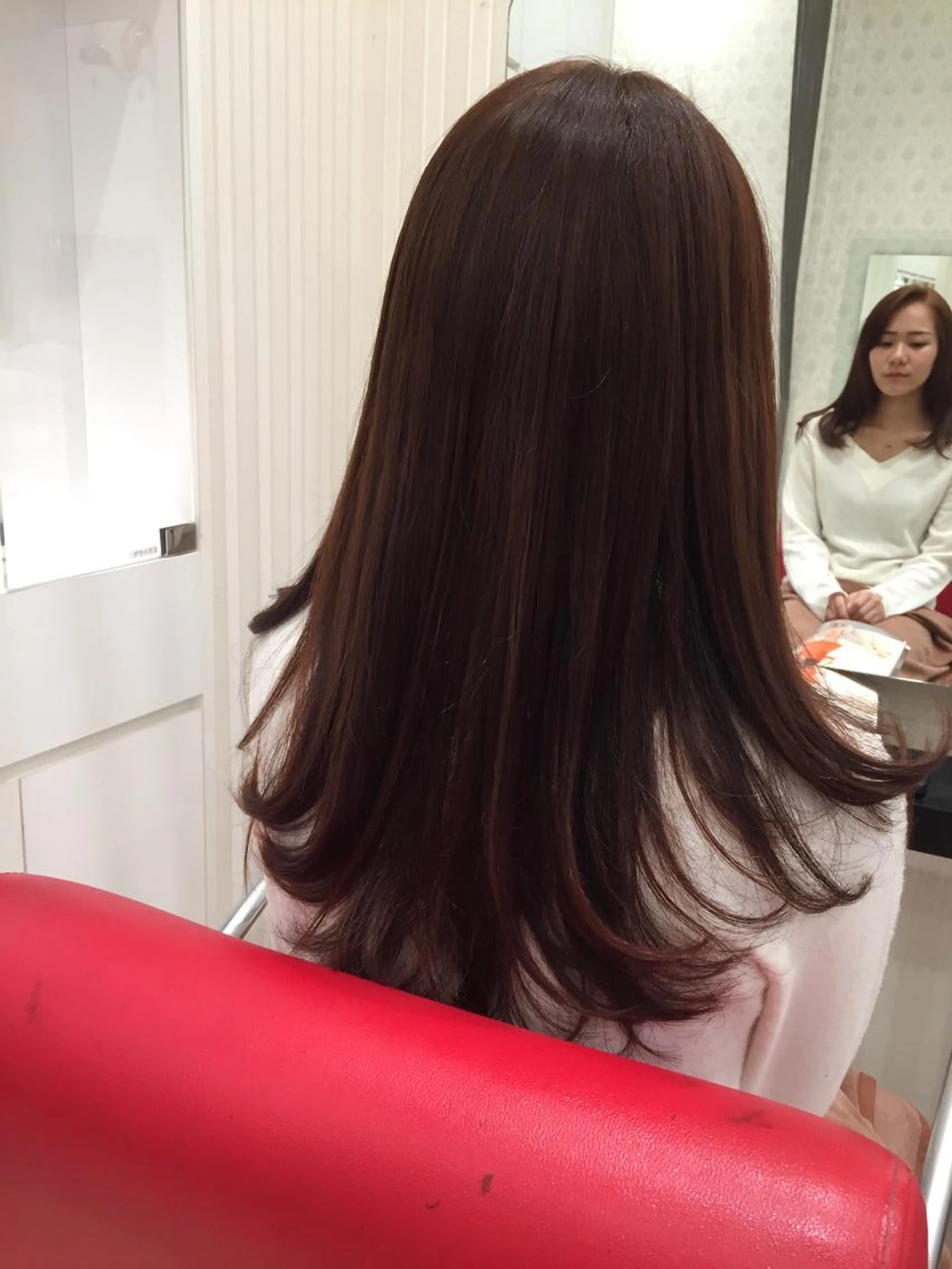 ダメージレス縮毛矯正&カット&トリートメントヘアパックプレゼントの写真