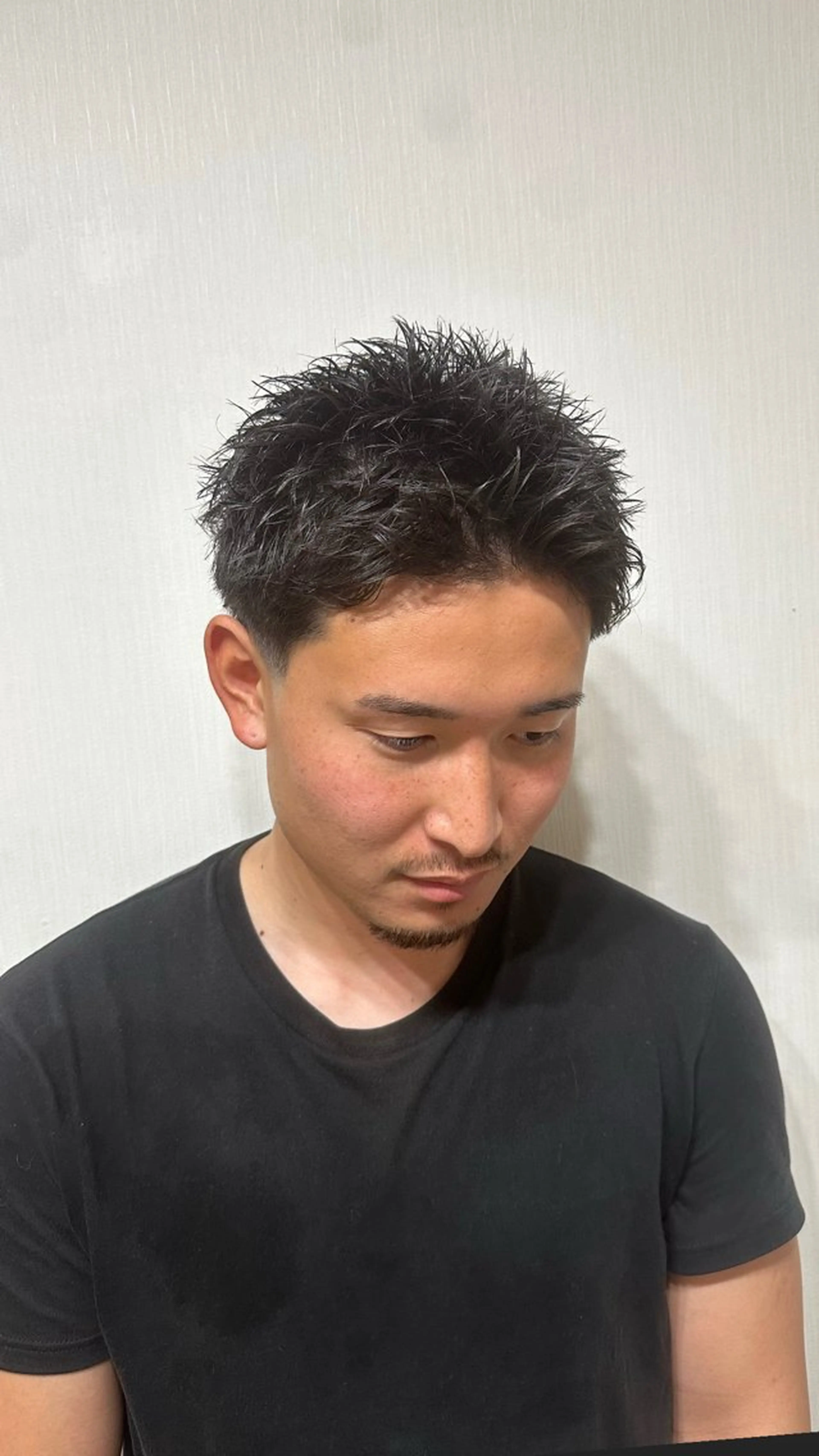 メンズ フェードカット スパイキーショート メンズ特化/フェード /パーマ/かいりのヘアスタイル