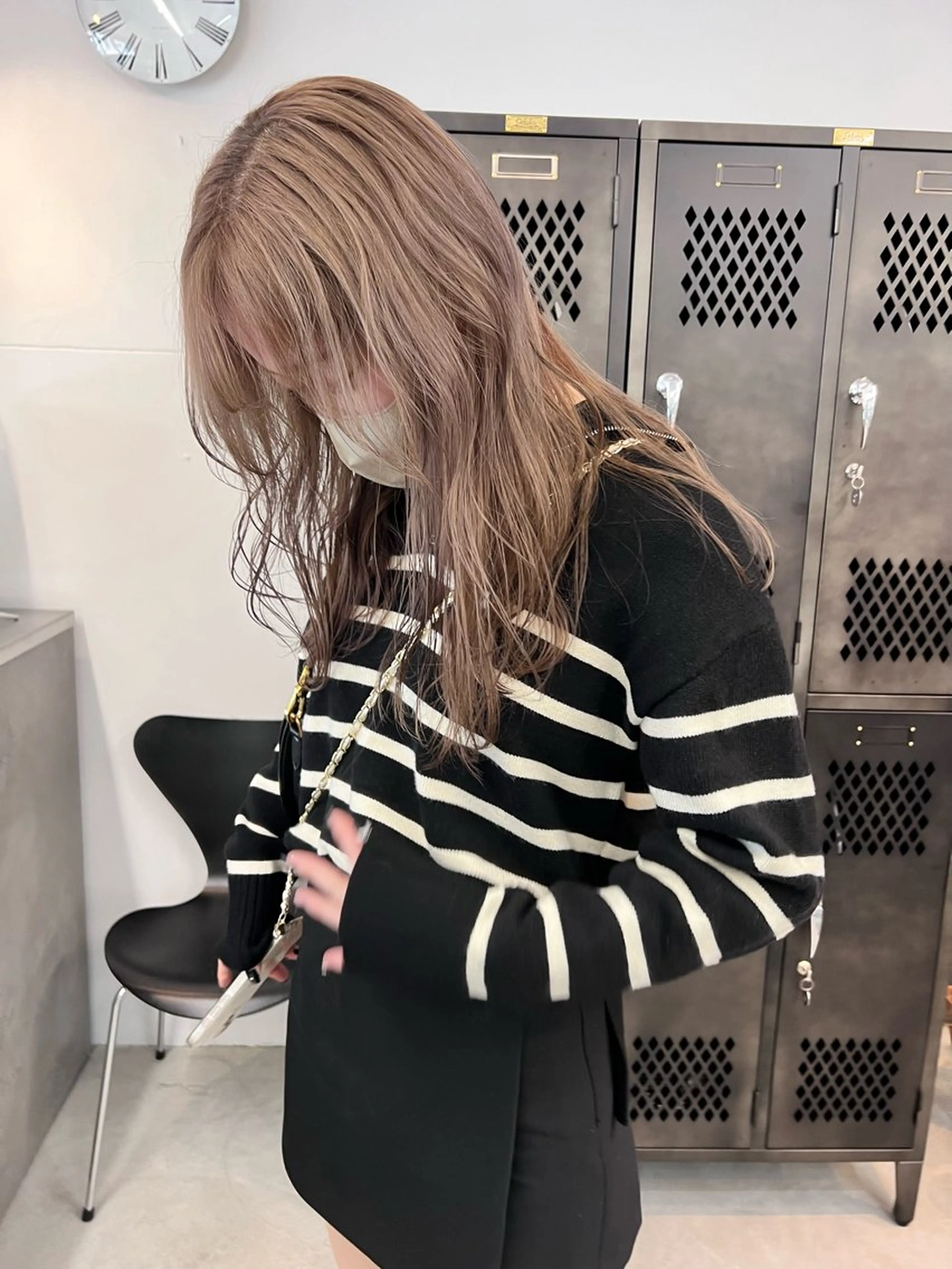 セミロング カラー ヘアカラー 樫原裕二/レイヤー カット/透明感カラーのヘアスタイル