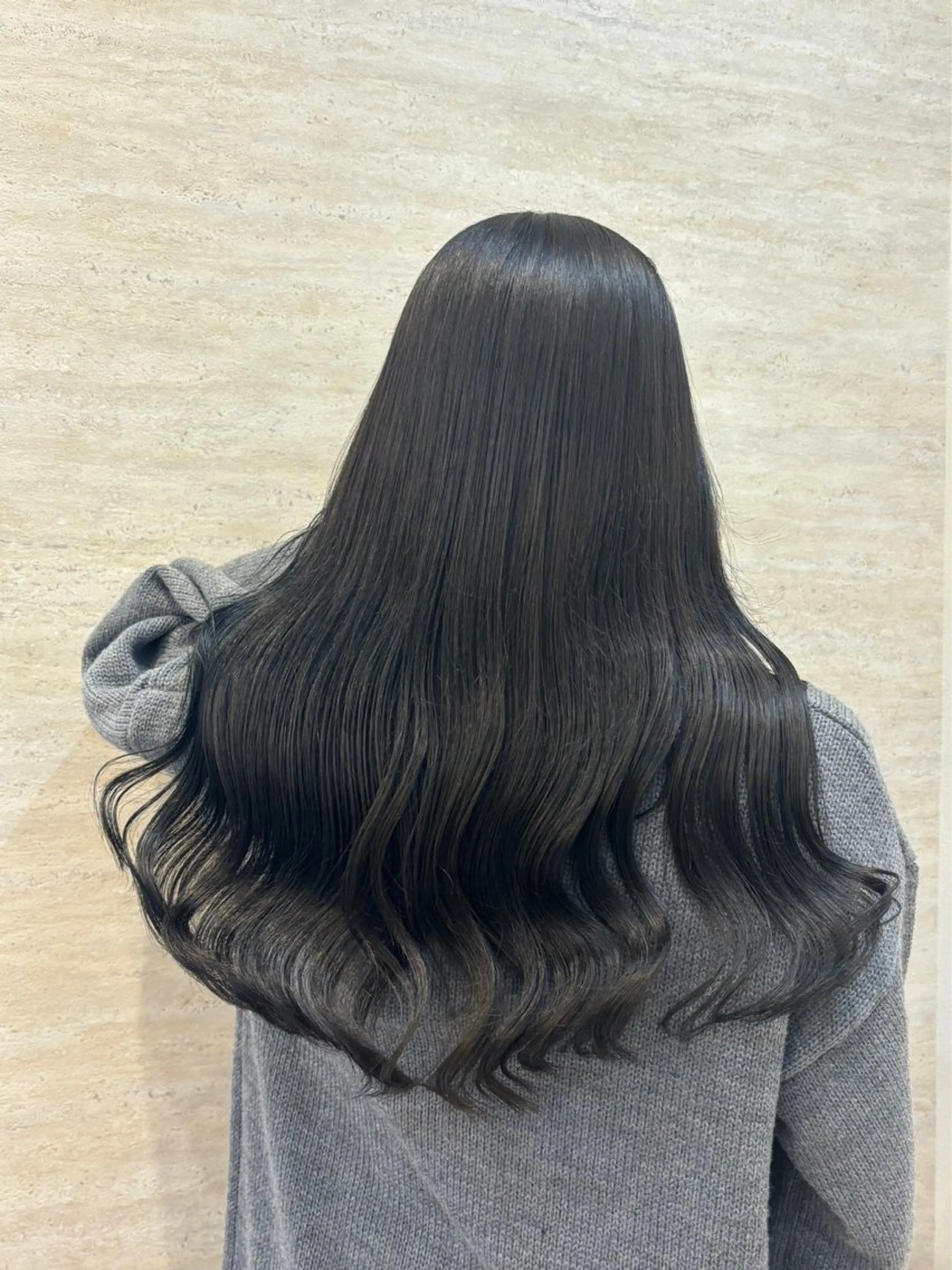 ロング カラー 【メンズ特化】池袋 韓国スタイル飯塚のヘアスタイル