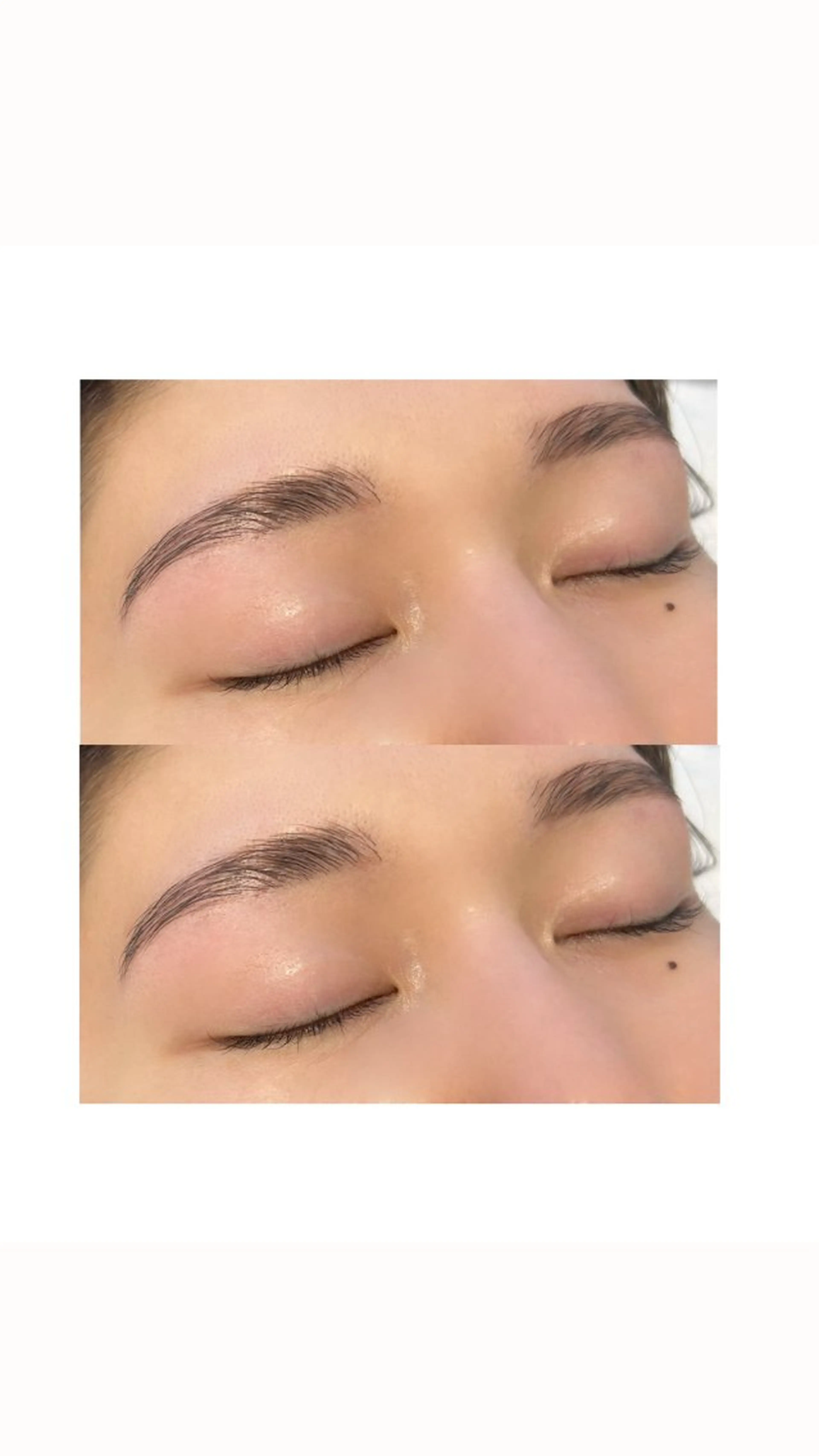 【HBL🖤】HBL ハリウッドブロウリフト＋WAX脱毛＋毛量調整の写真