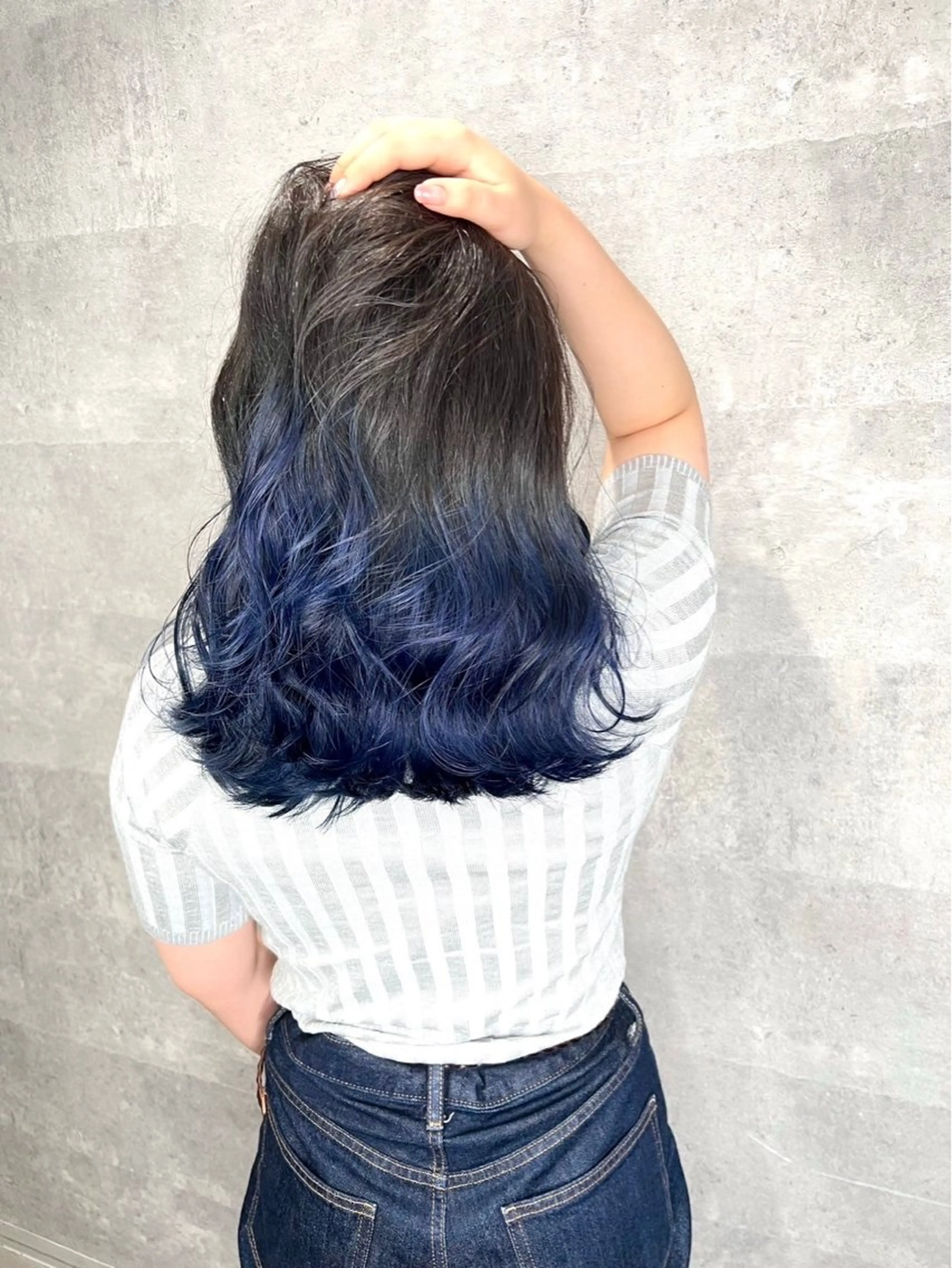 ミディアム 師藤 達也のヘアスタイル