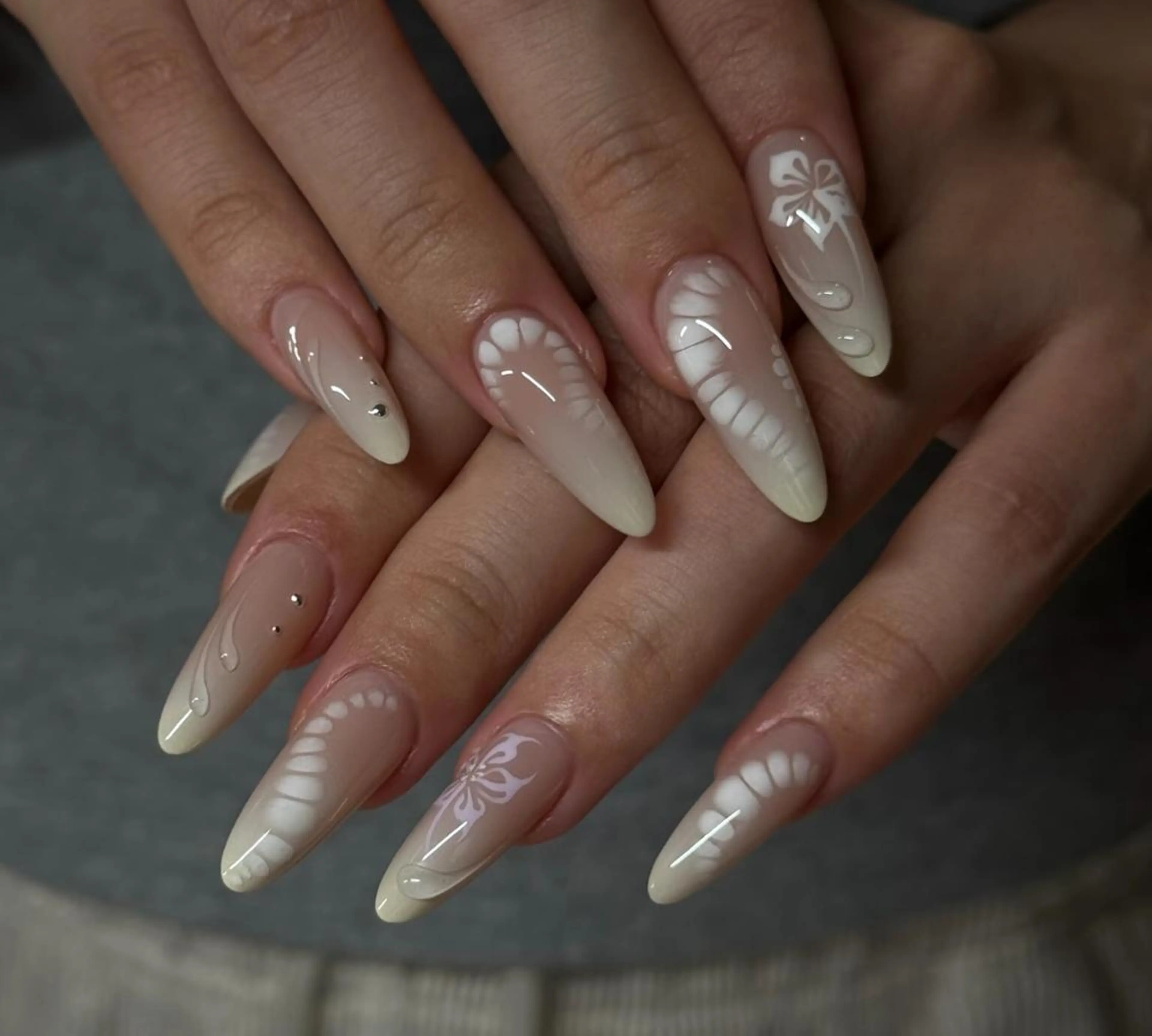 ネイル ハンドネイル By moonネイル 🌷ワンホン/韓国風のネイルデザイン