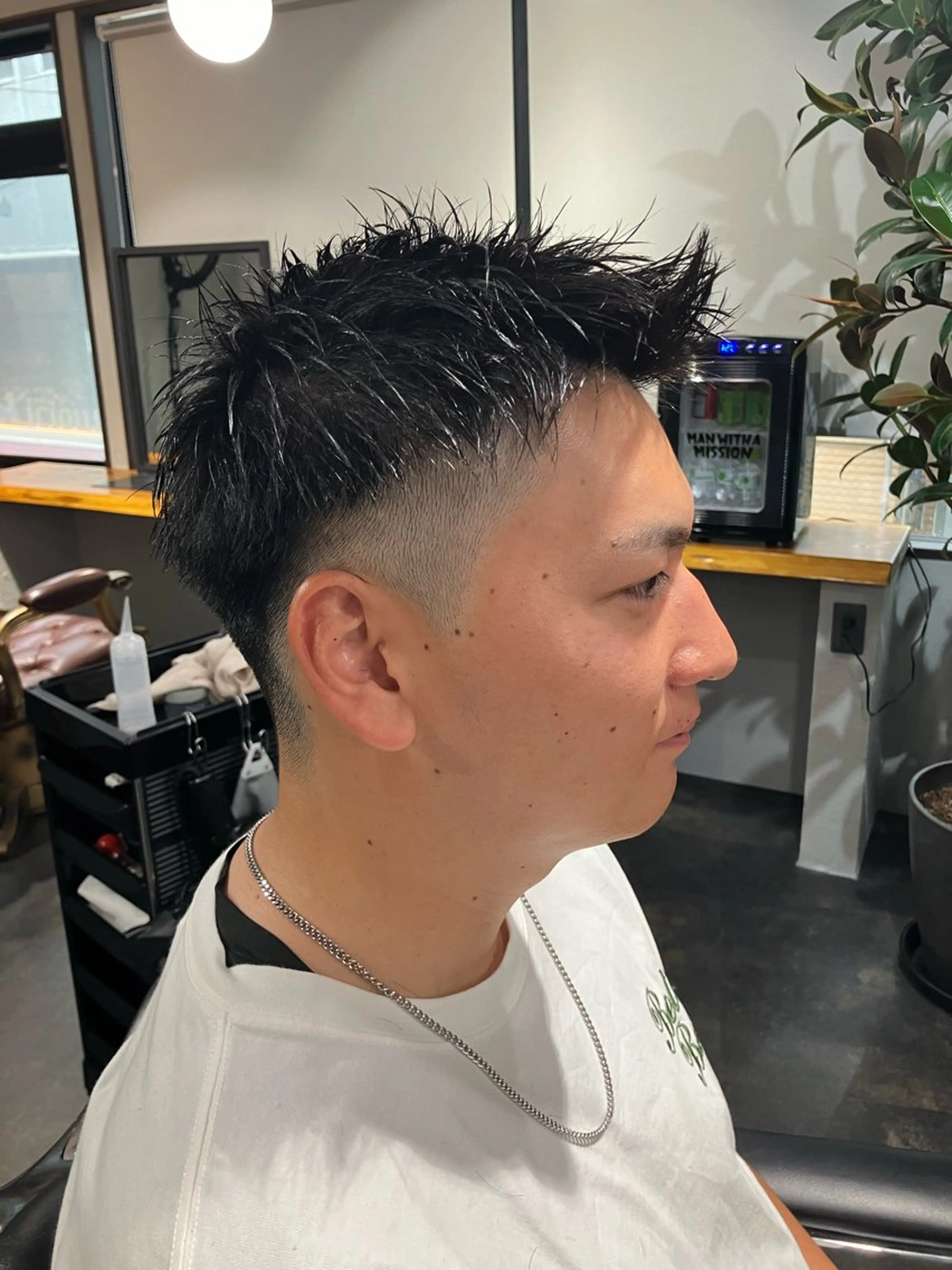 ショート メンズ メンズベリーショート ベリーショート ショートヘア メンズ/ケアパーマ /hayashiのヘアスタイル