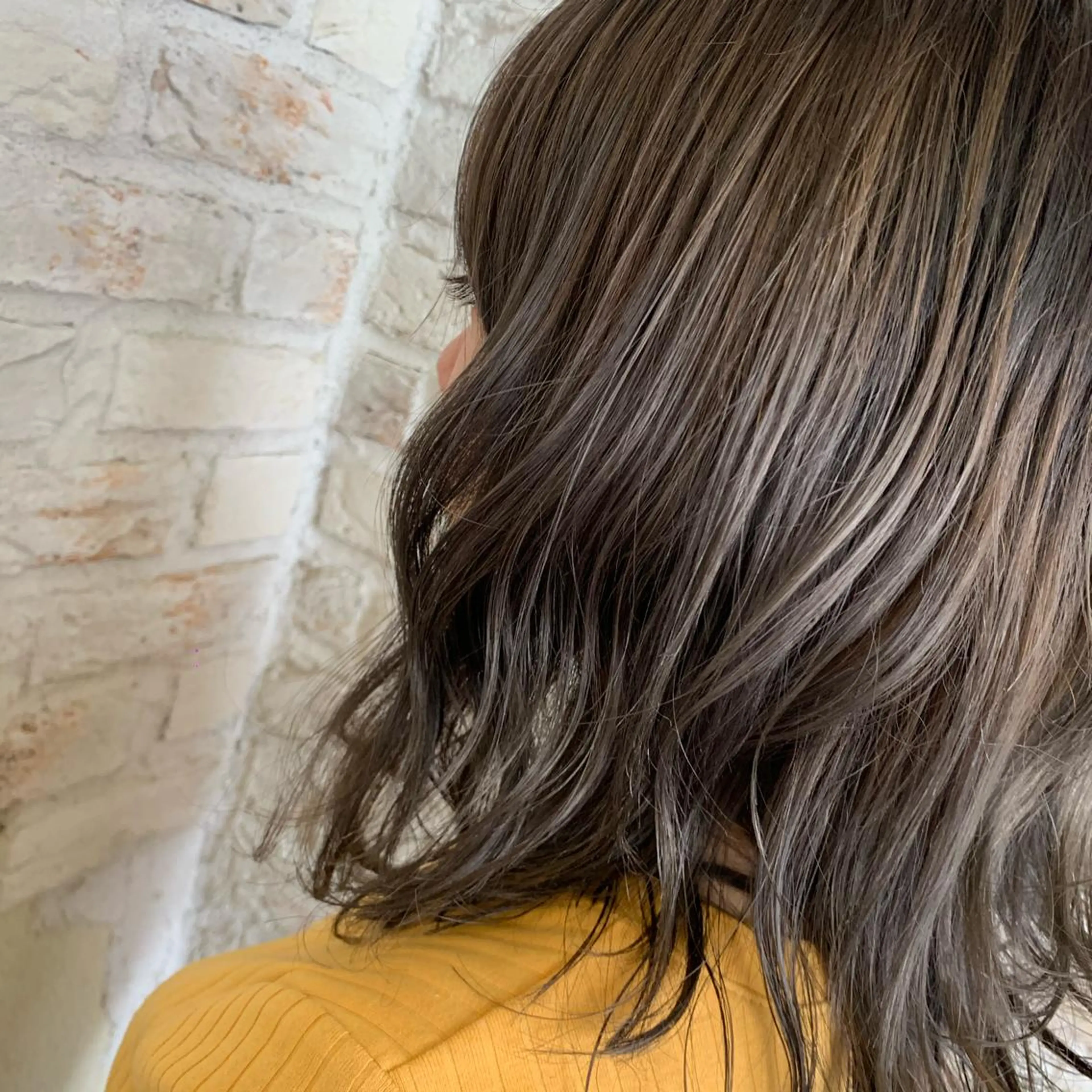 ミディアム 縮毛矯正×髪質改善 小笠原大樹のヘアスタイル