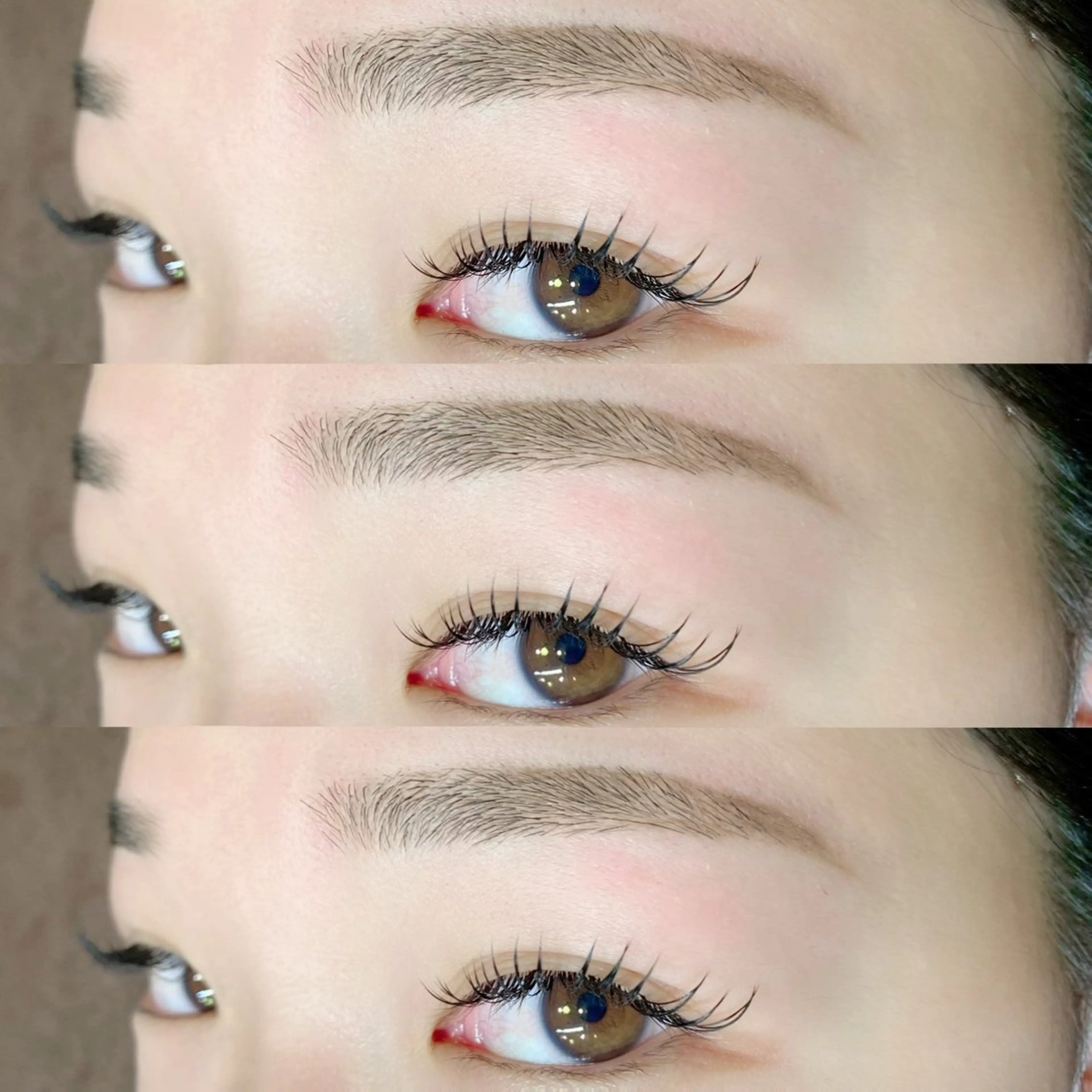 マツエク・マツパ バインドロック 束感まつ毛 ヘアメイクピカソ 髙井久美のマツエク・マツパデザイン