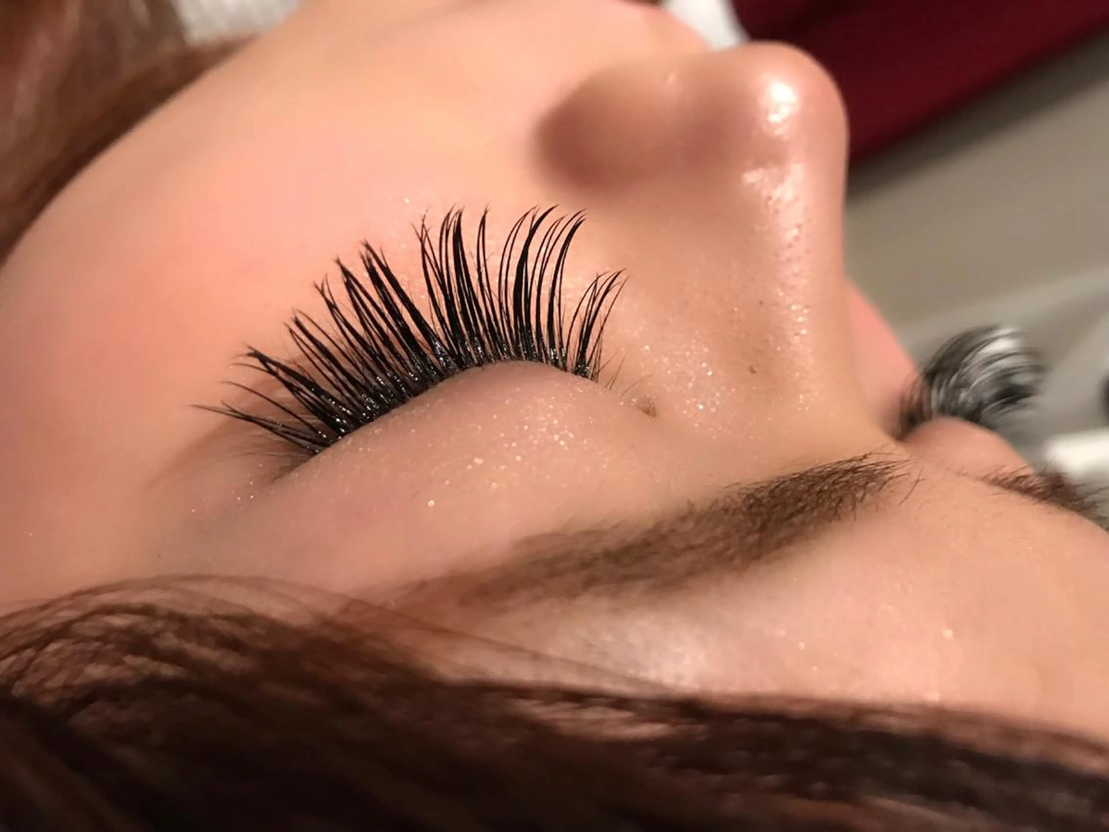 マツエク・マツパ Cカール UMEDA FIGAROのヘアスタイル