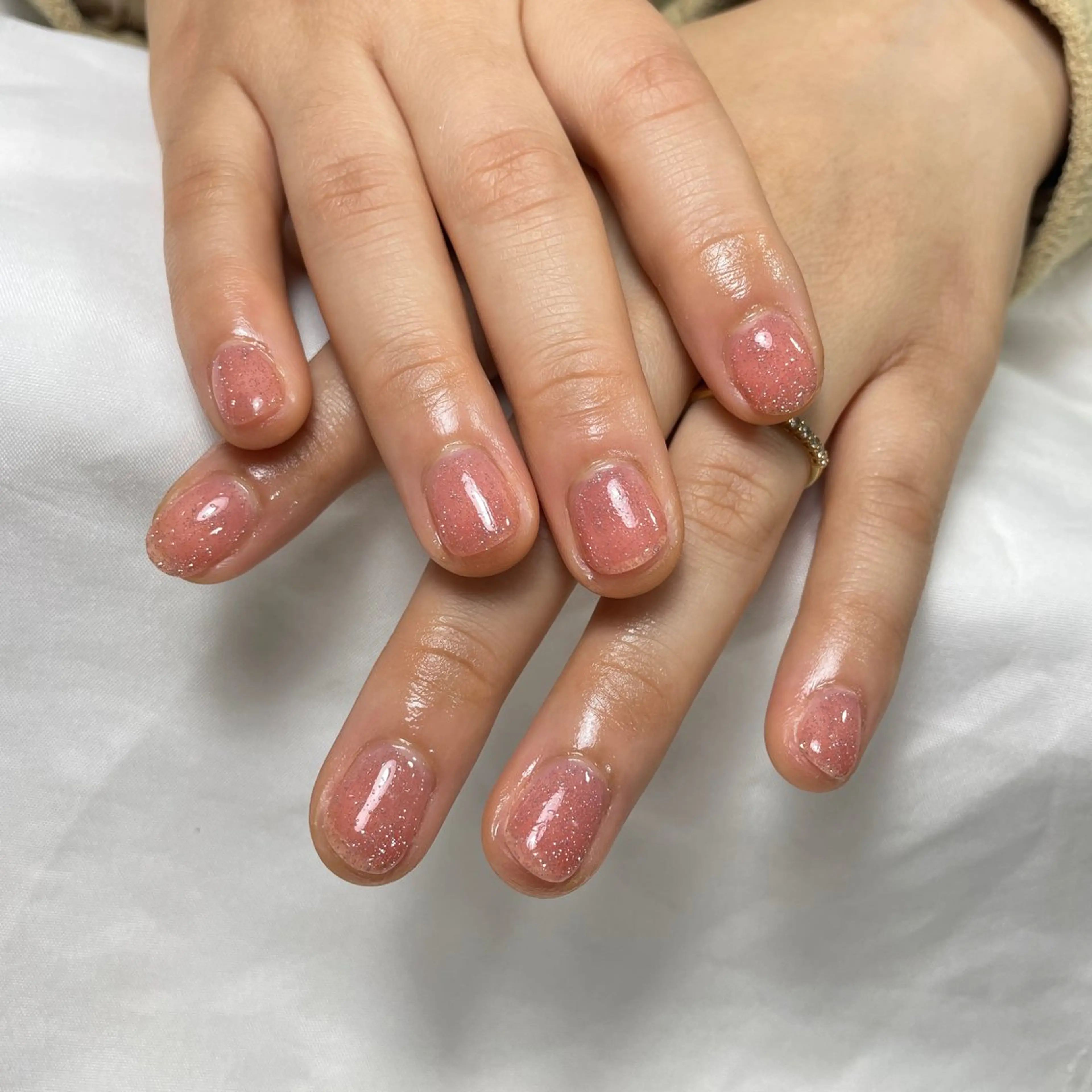 ネイル アートネイル フレンチネイル ジェルネイル グラデーション 韓国ネイル ハンドネイル 久保田 マリコのネイルデザイン