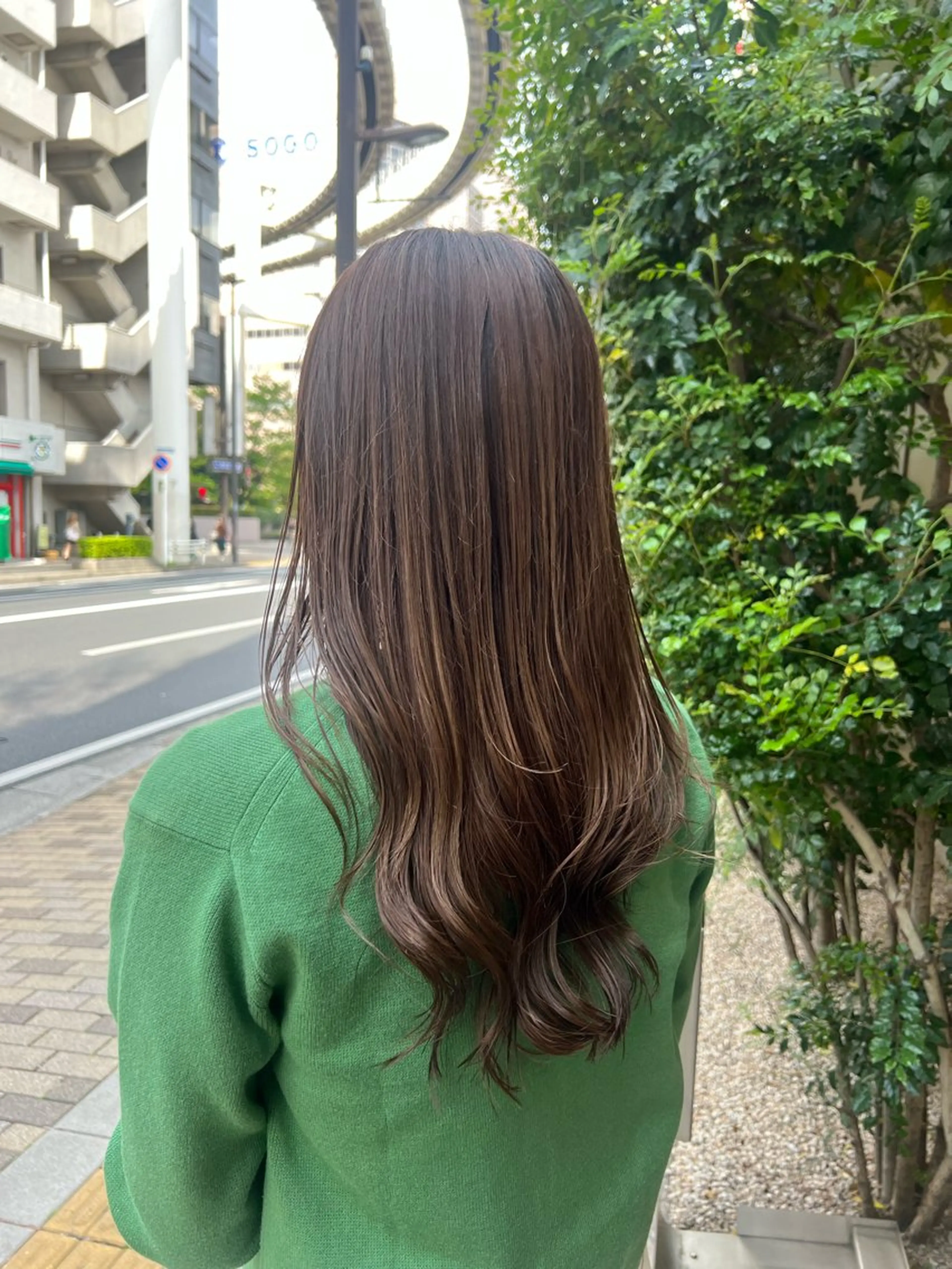 ロング レイヤーカット hairdo千葉店 カワサキ　マナのヘアスタイル