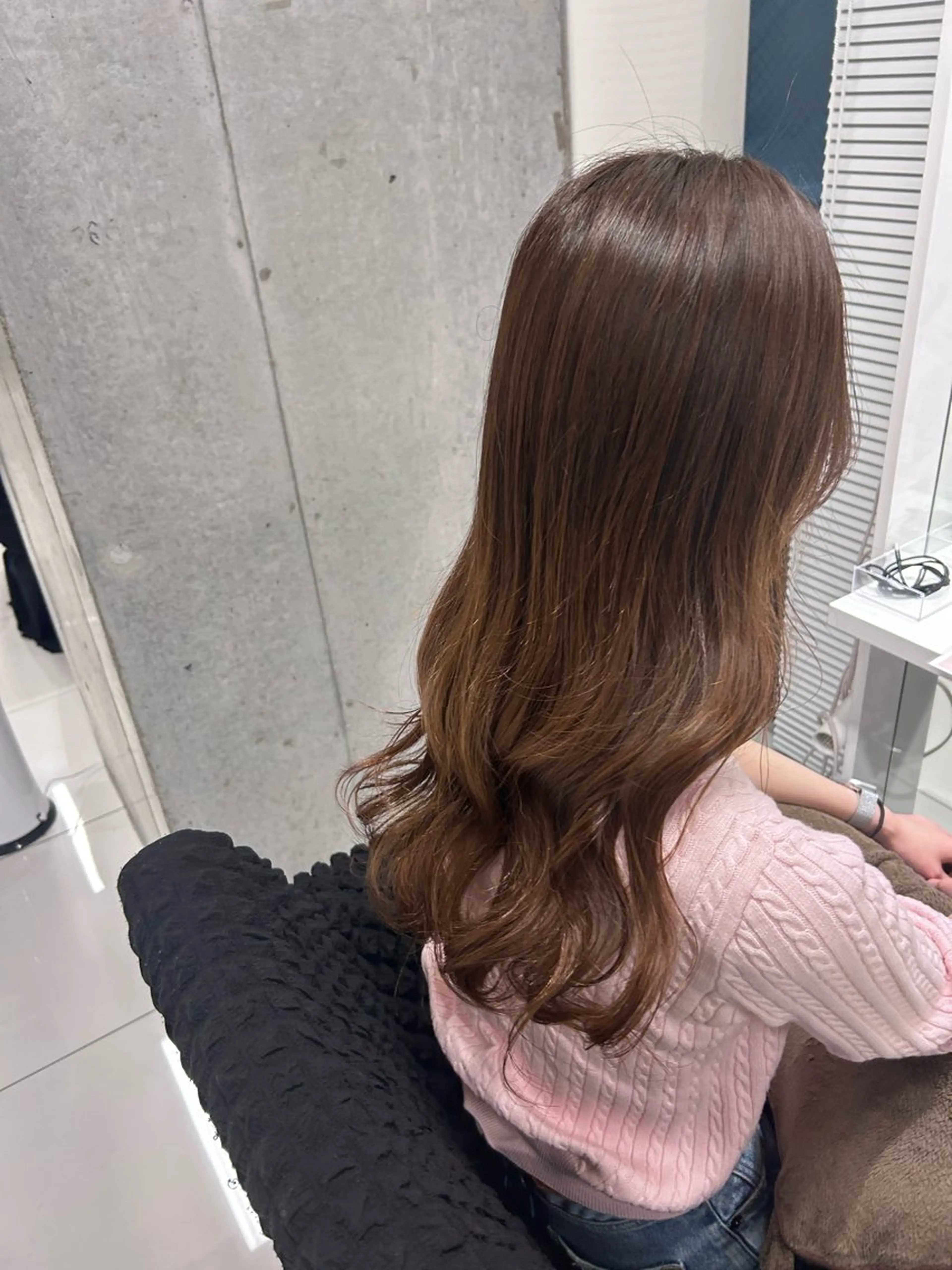 ロング トリートメント shizuna/平尾 /カラー/髪質改善のヘアスタイル