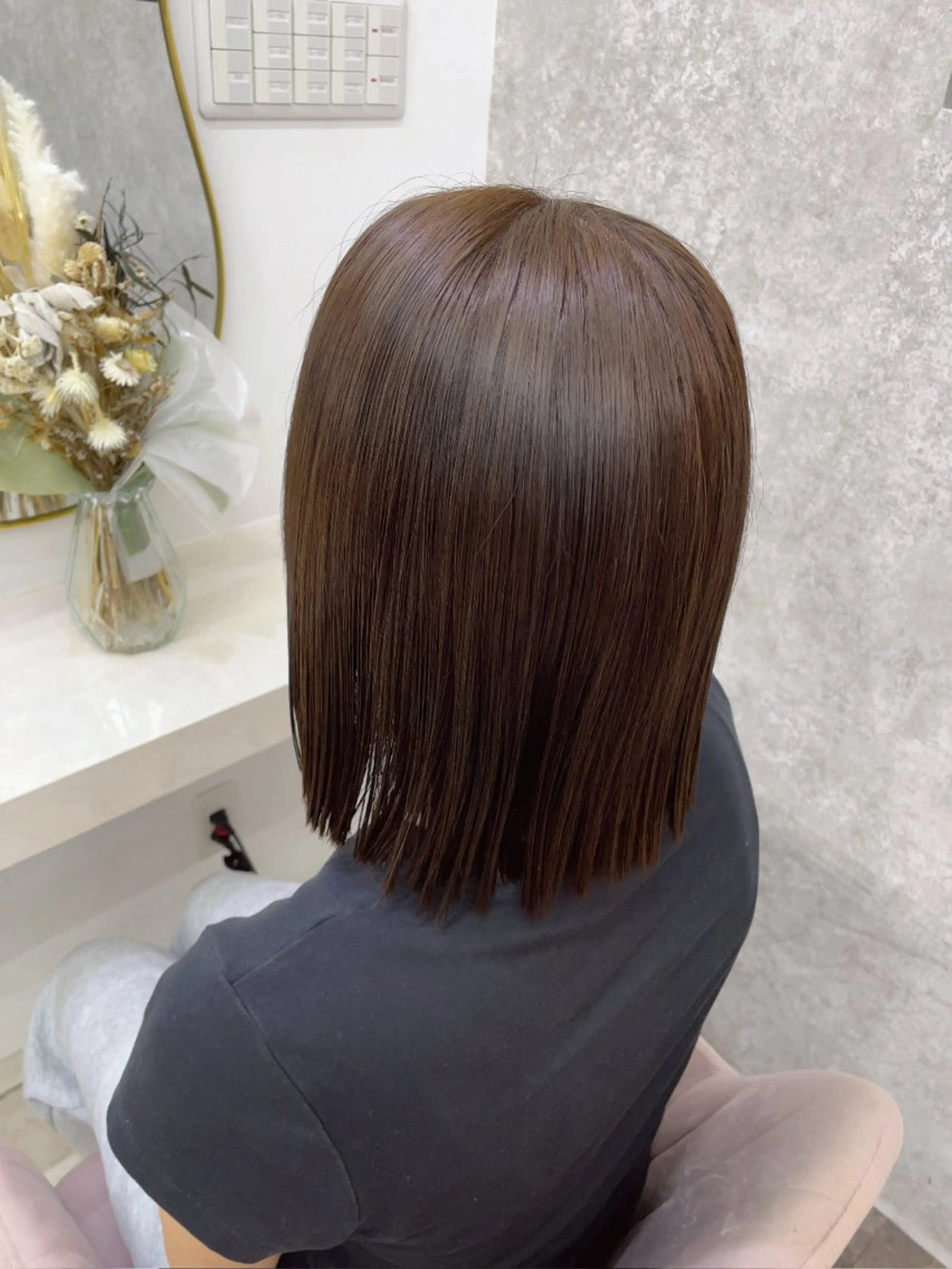 カラー 🍀みちか🍀 lovis💕モデルのヘアスタイル