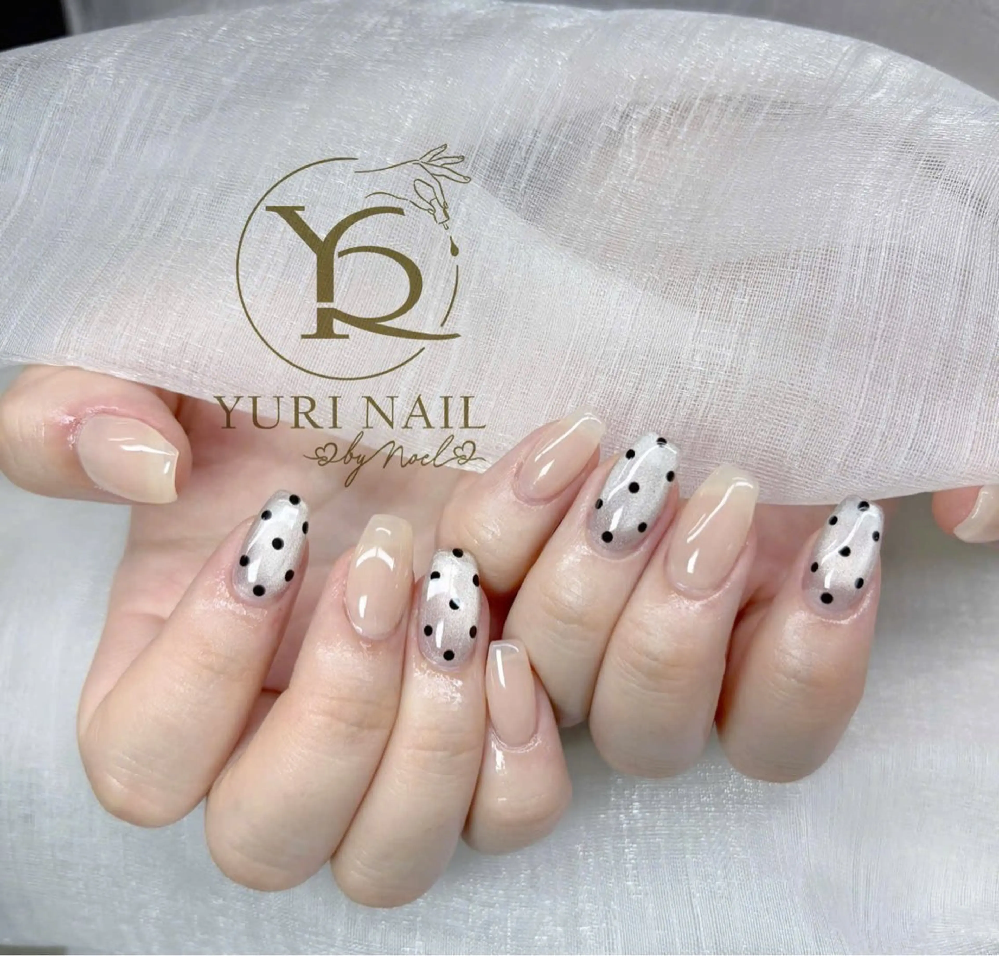 ネイル チークネイル フットネイル フレンチネイル グラデーション キラキラネイル YURI Nail Funabashiのネイルデザイン