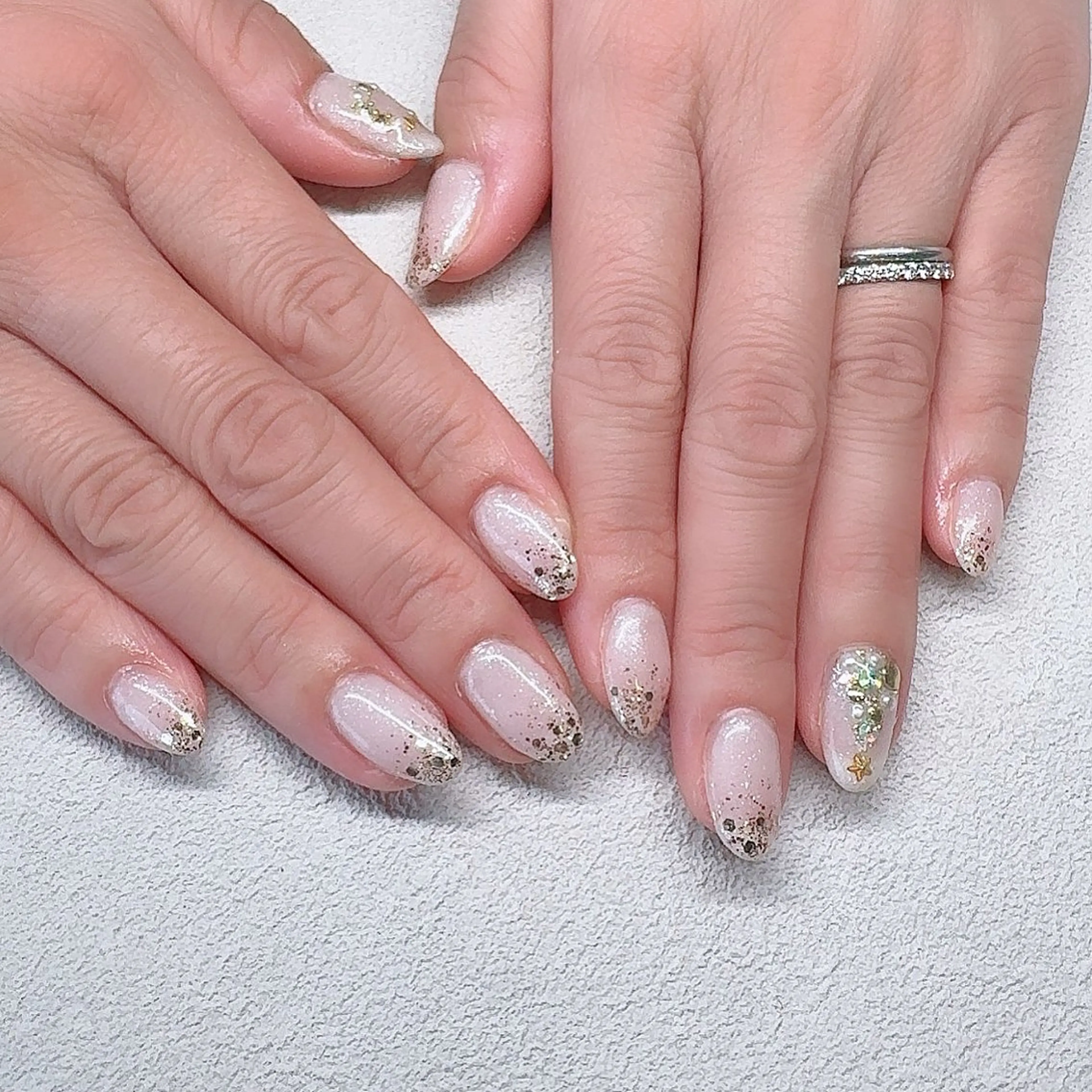 ネイル 西大分S.Nail 𓏲⋆🪸.⋆⸜🫧のネイルデザイン