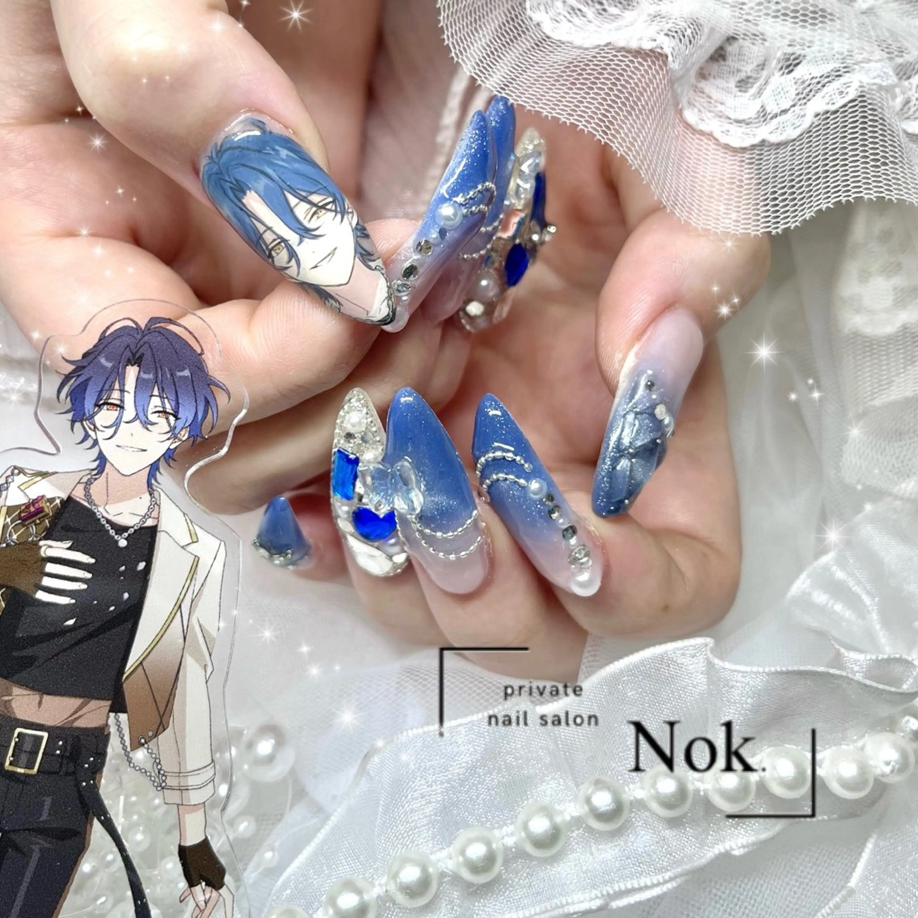 ネイル ハンドネイル 池袋痛ネイル Nok. 渡辺のネイルデザイン