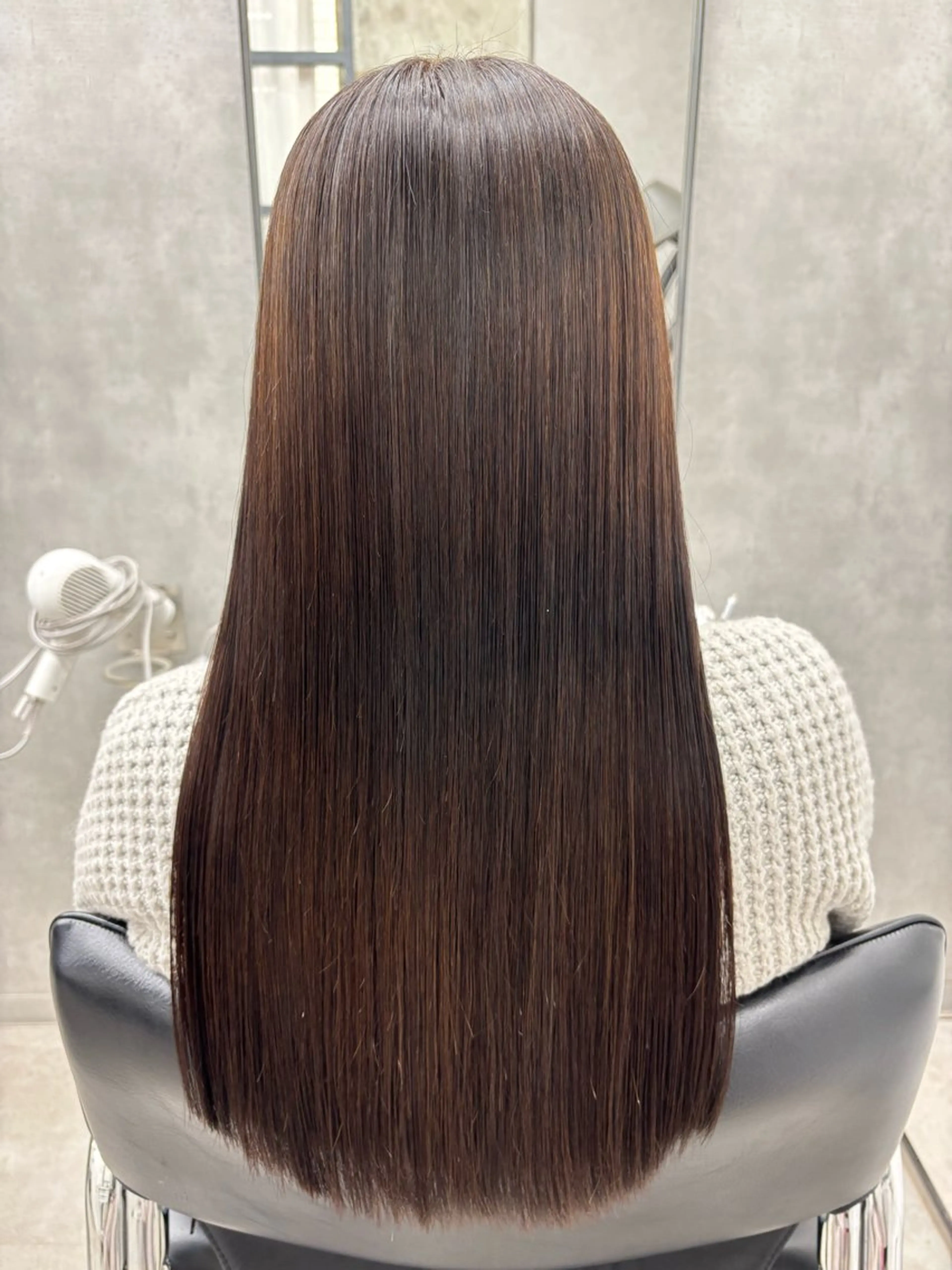 ロング カラー 髪質改善 縮毛矯正 トリートメント すぐ巻ける縮毛矯正 🍀勝倉　麗のヘアスタイル