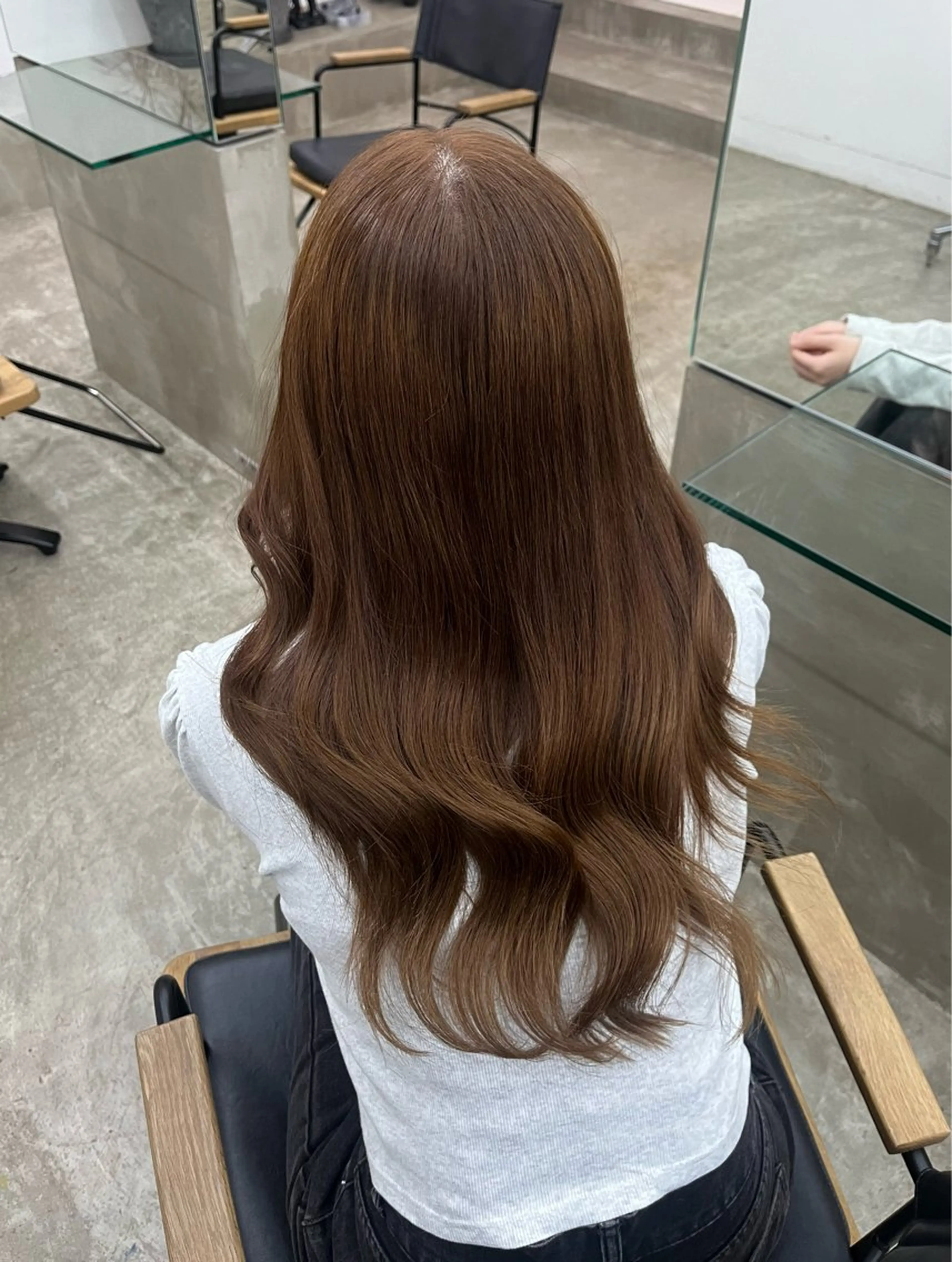 ロング トリートメント XIA AIMIのヘアスタイル