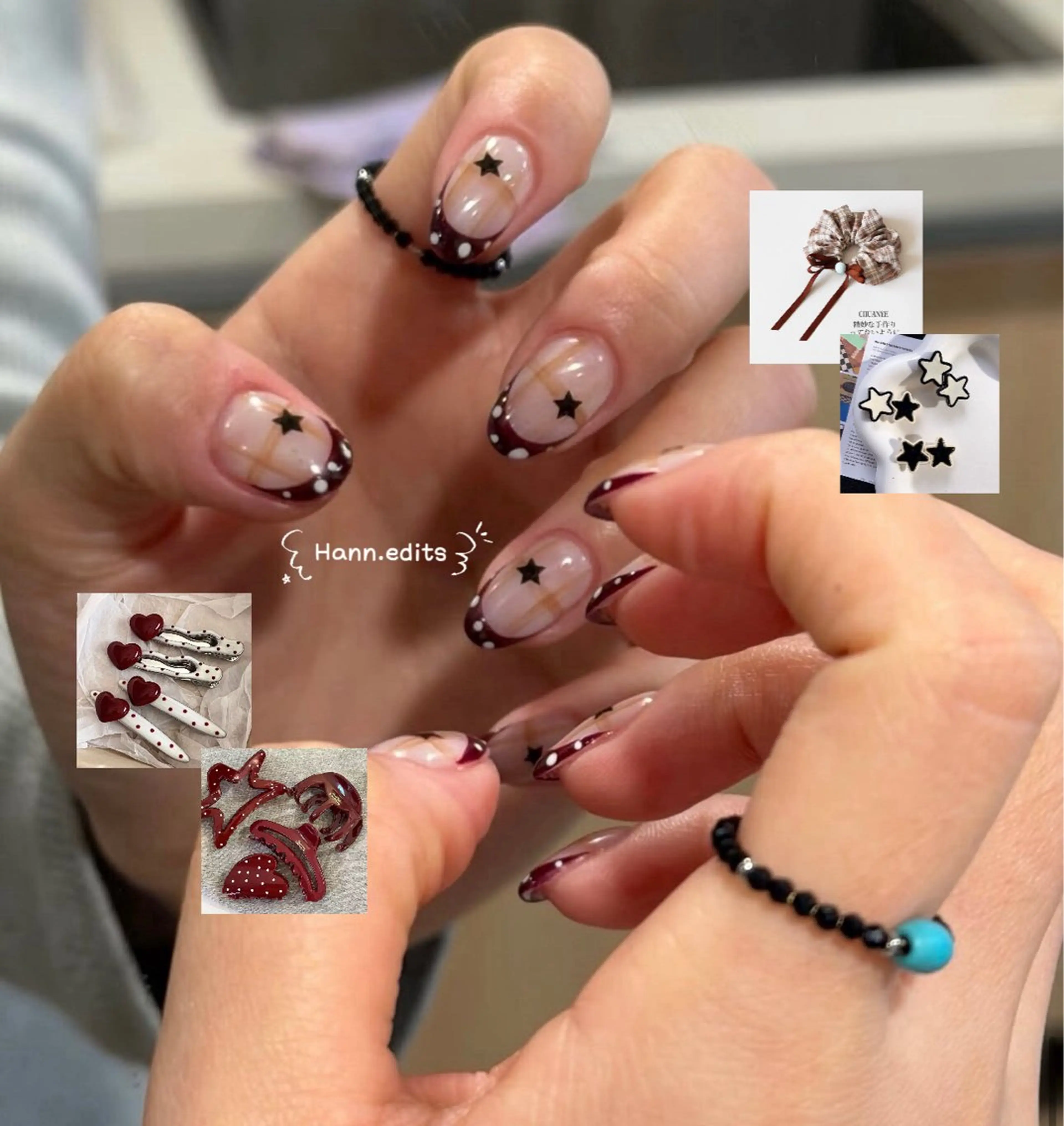 ミディアム 韓国風ヘア ハンドネイル Aila Nail ShinOkuboのネイルデザイン