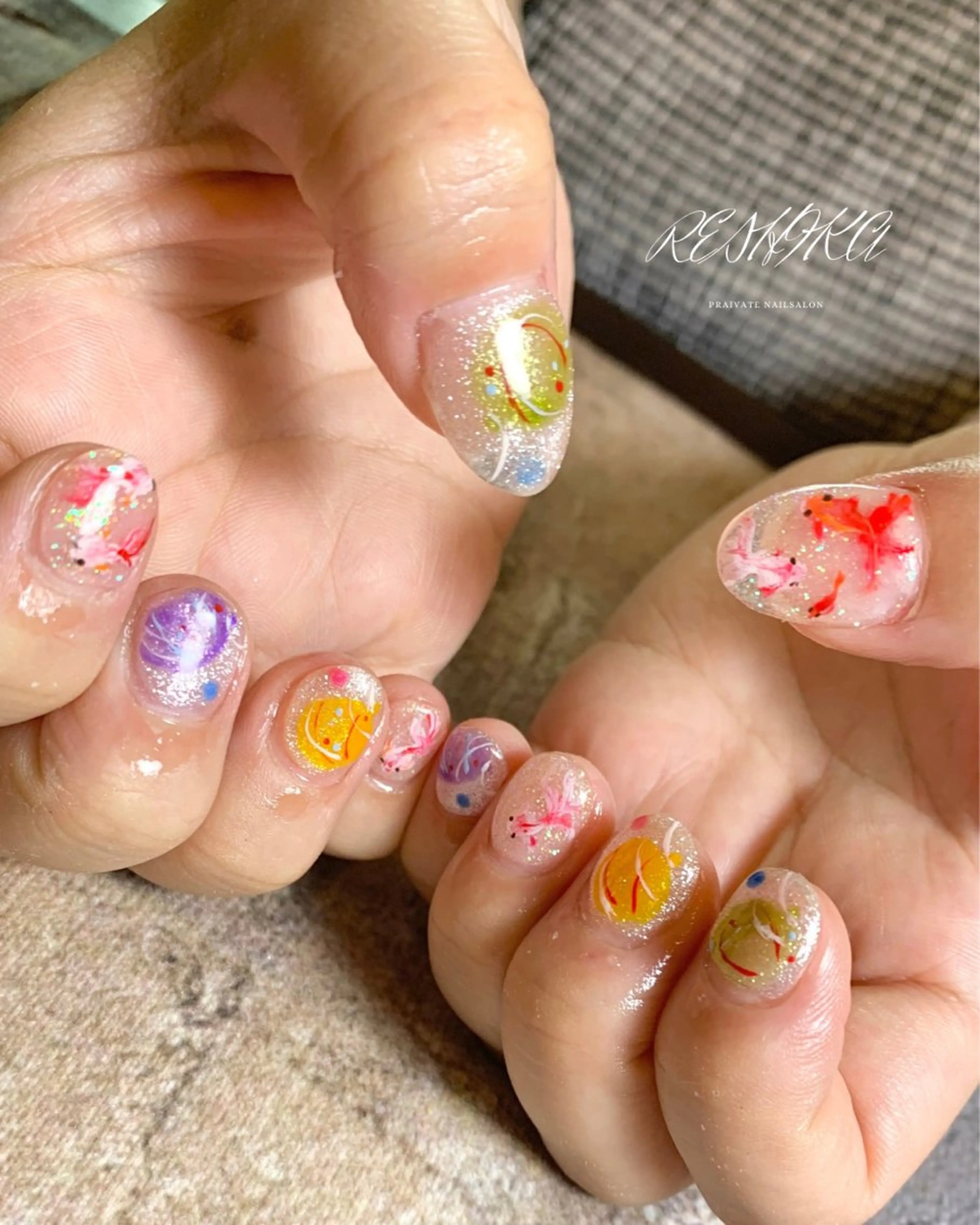 ネイル 持ち込み m mのネイルデザイン