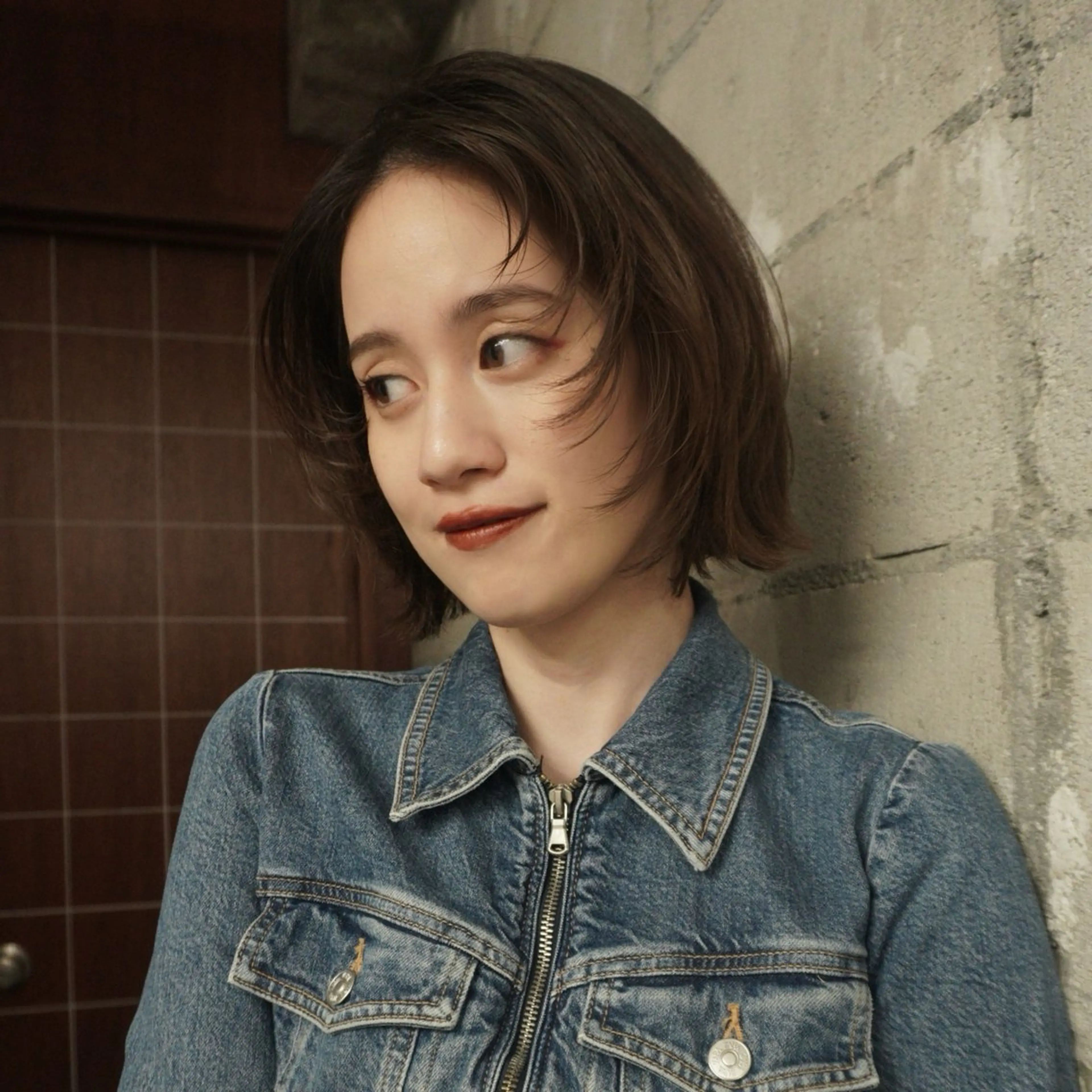 ショート カラー カット ヘアカラー Akari暖色カラー /レイヤーカットのヘアスタイル