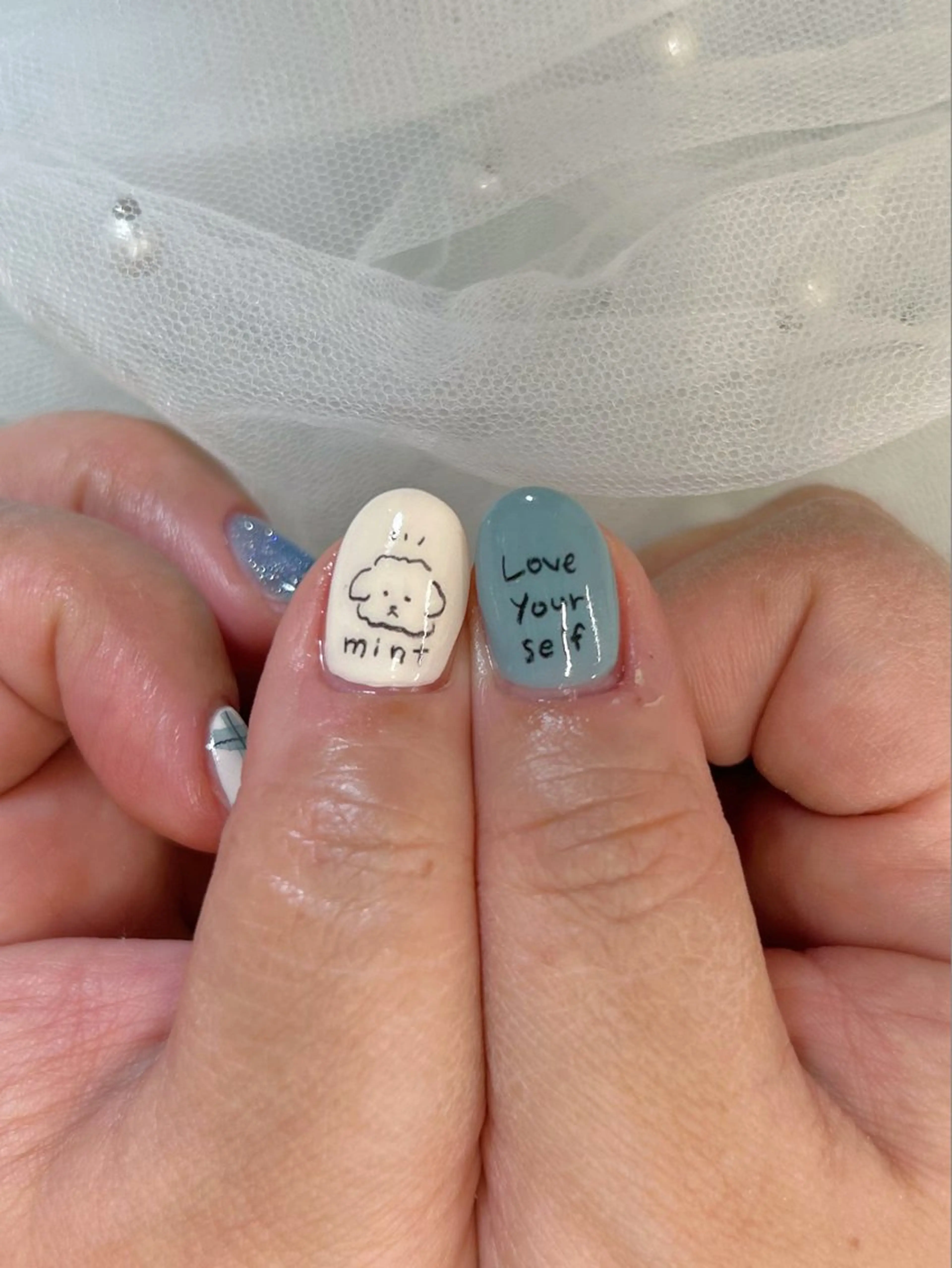 ネイル takara nail所属・takara射水高岡 マグネット韓国ポップのネイルデザイン