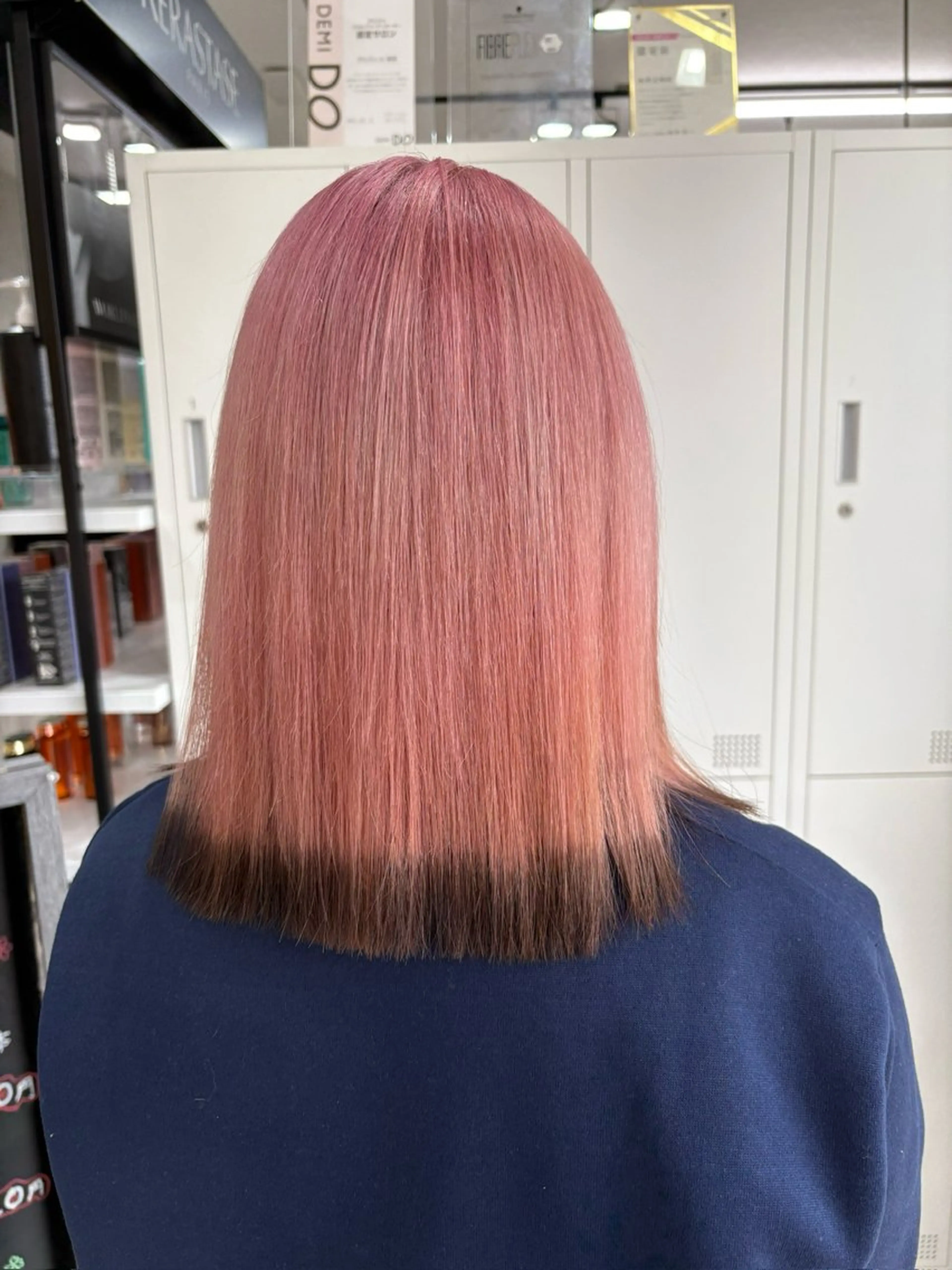 ミディアム カラー GRANDEUR やまだかなのヘアスタイル