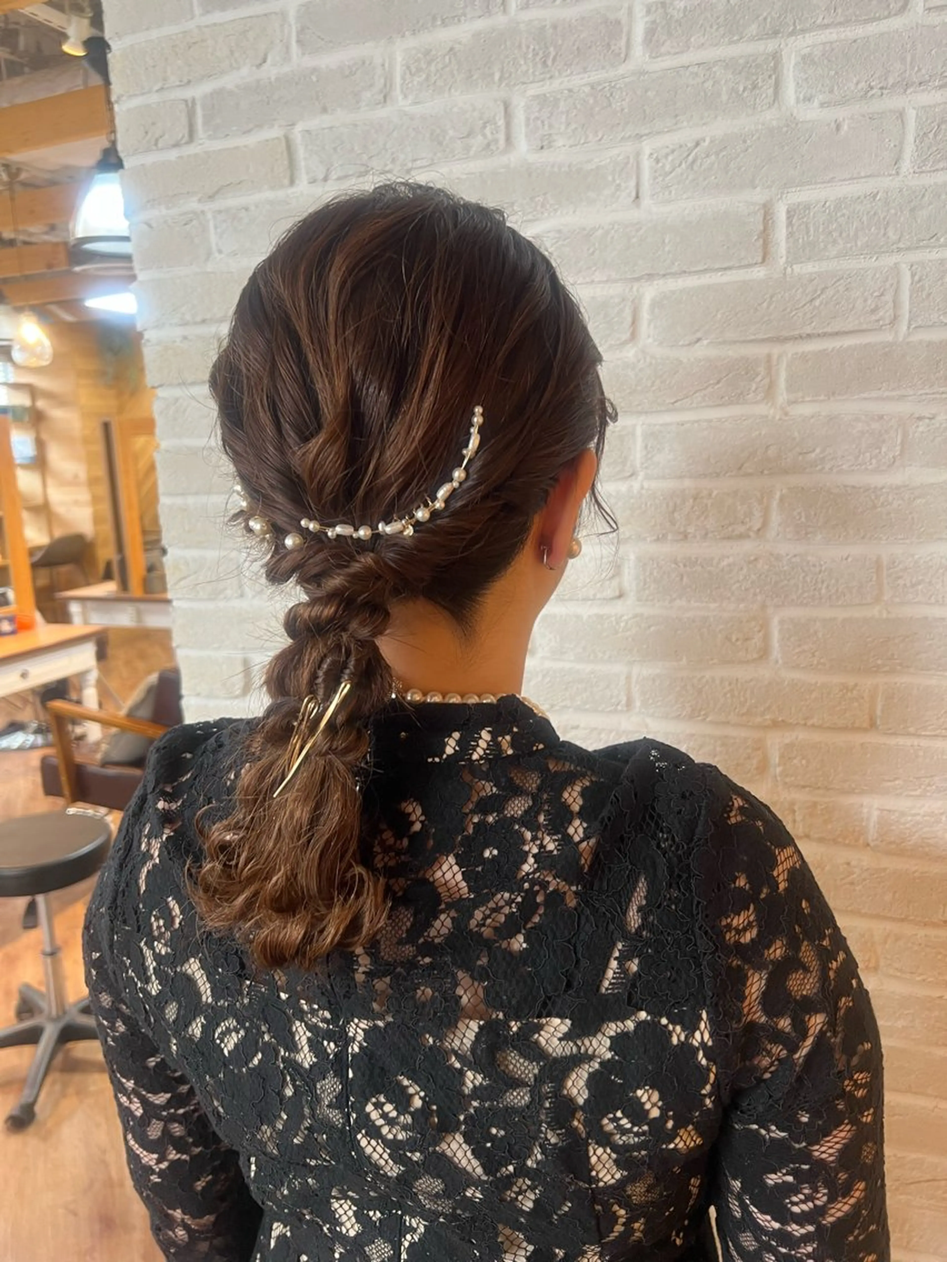 セミロング ヘアアレンジ Topstylist YUKIのヘアスタイル