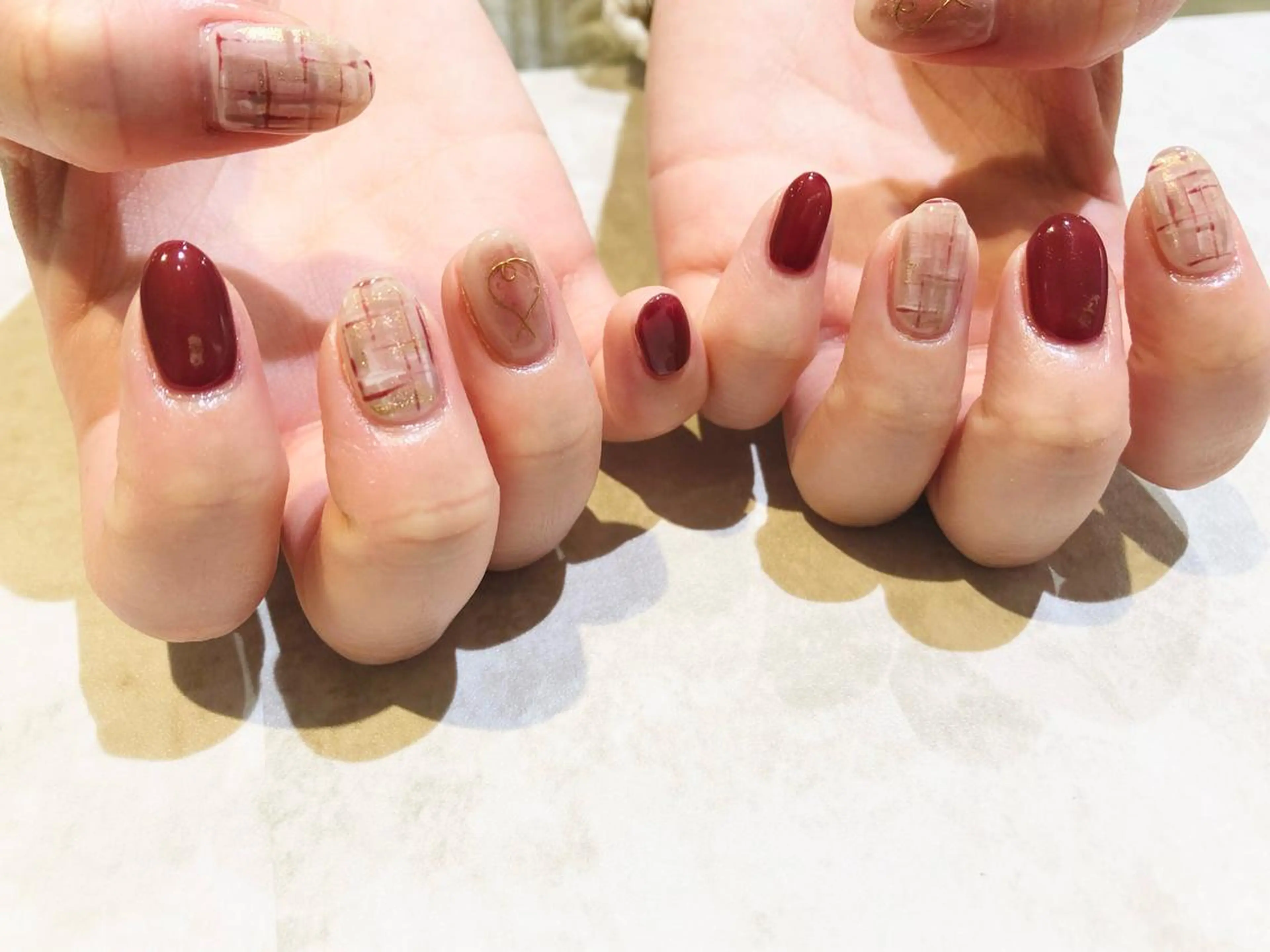 ネイル 舞田 苑香のネイルデザイン