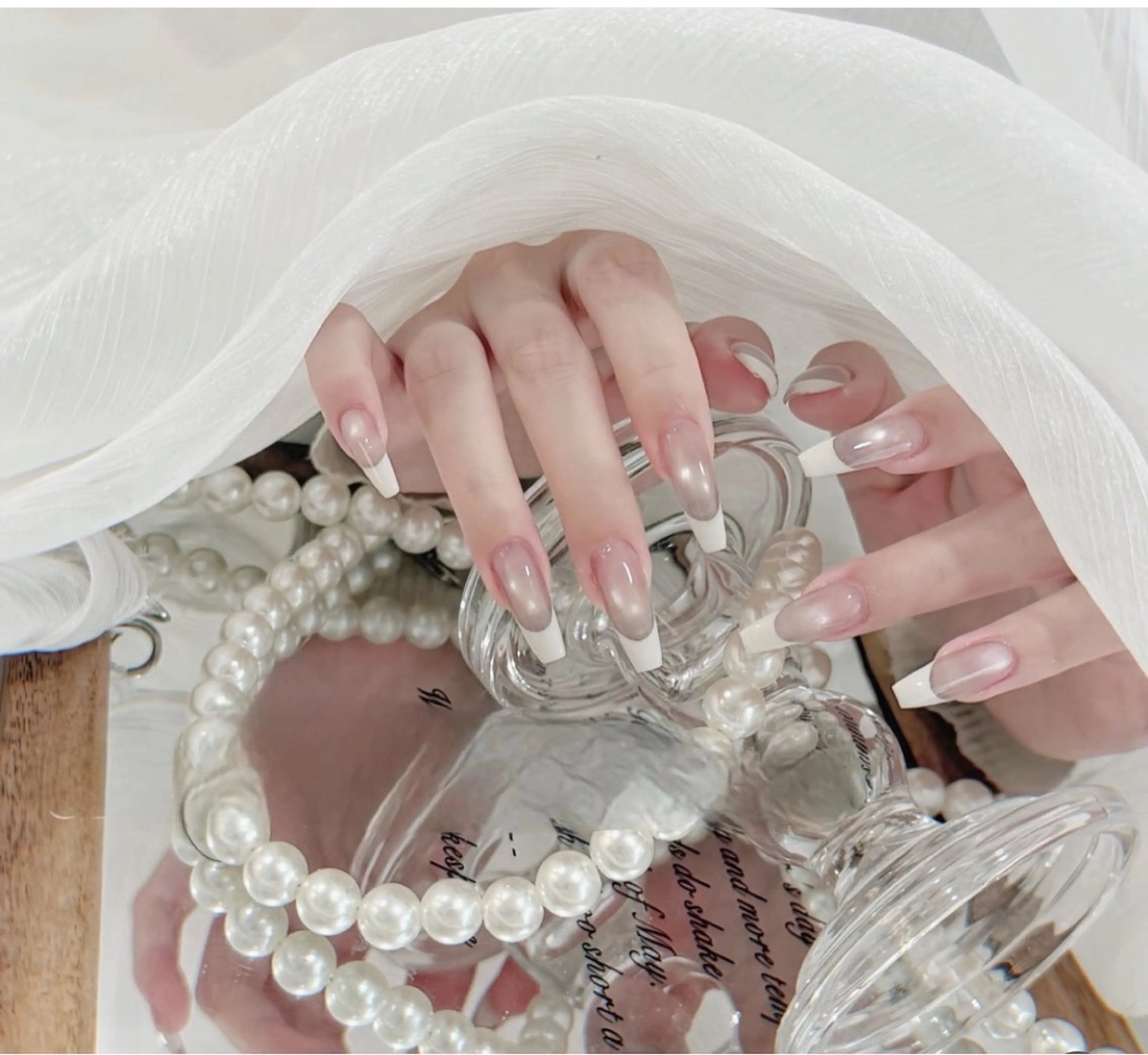 ネイル アニマル柄 オーロラネイル チークネイル フラッシュネイル ジェルネイル ハンドネイル Hinaa 池袋のネイルデザイン