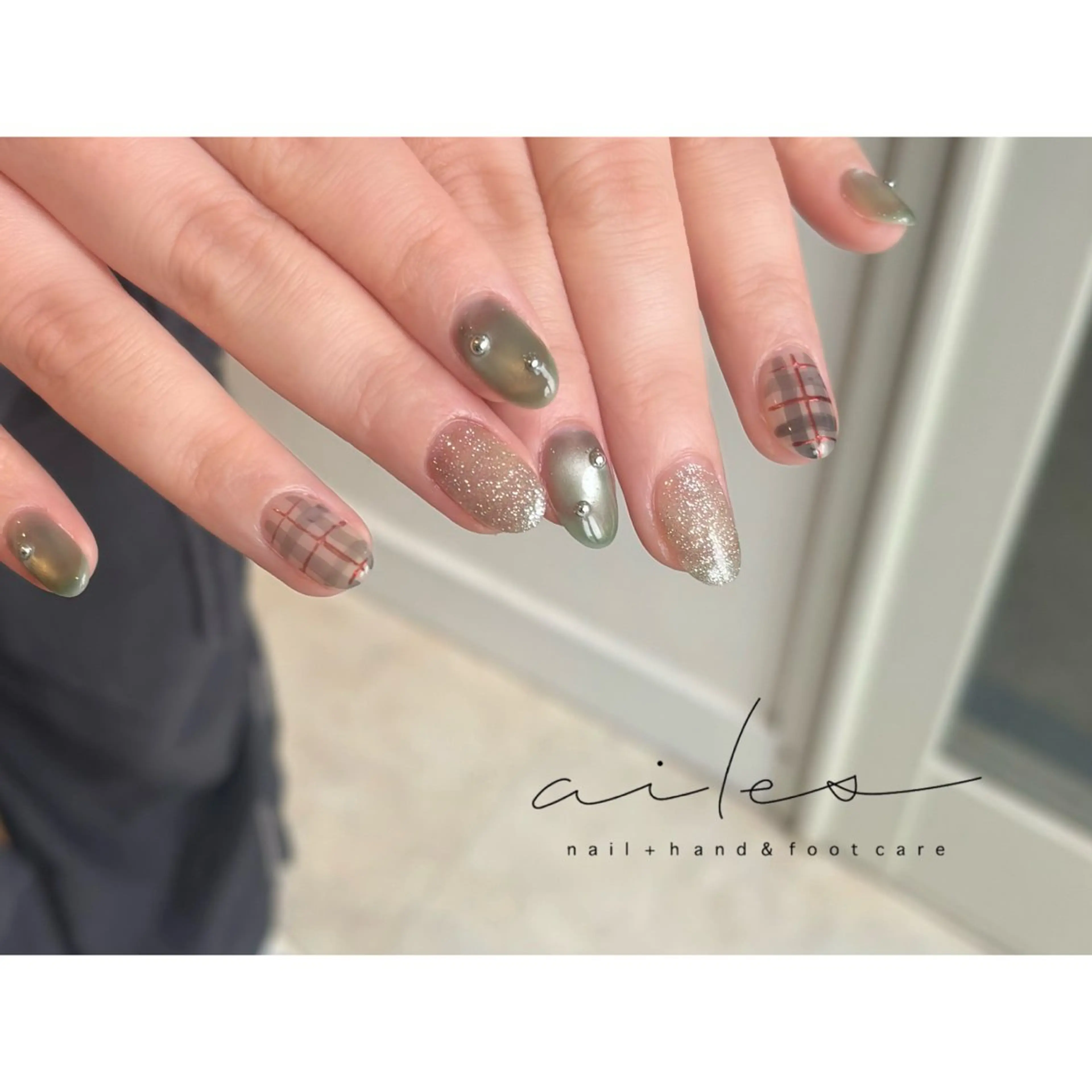 ネイル ailes柏 せきねのネイルデザイン