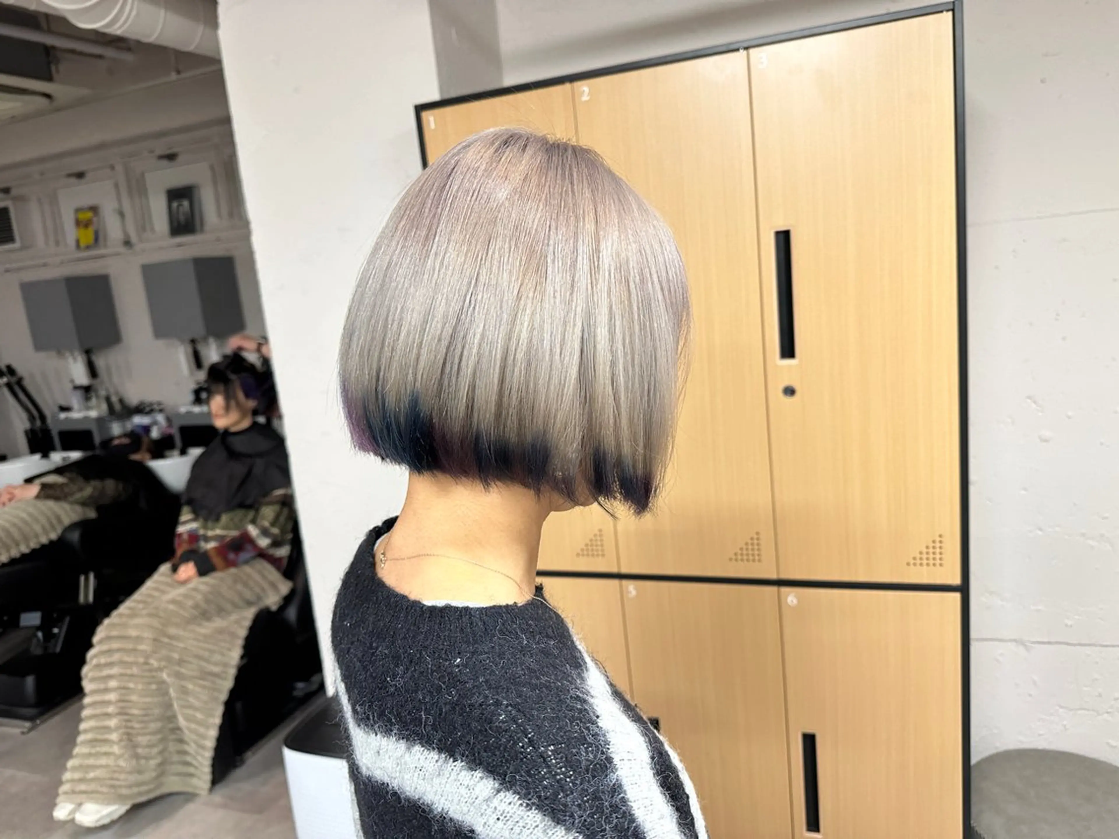 ショート ハイライト/ ブリーチ😈小倉😈のヘアスタイル