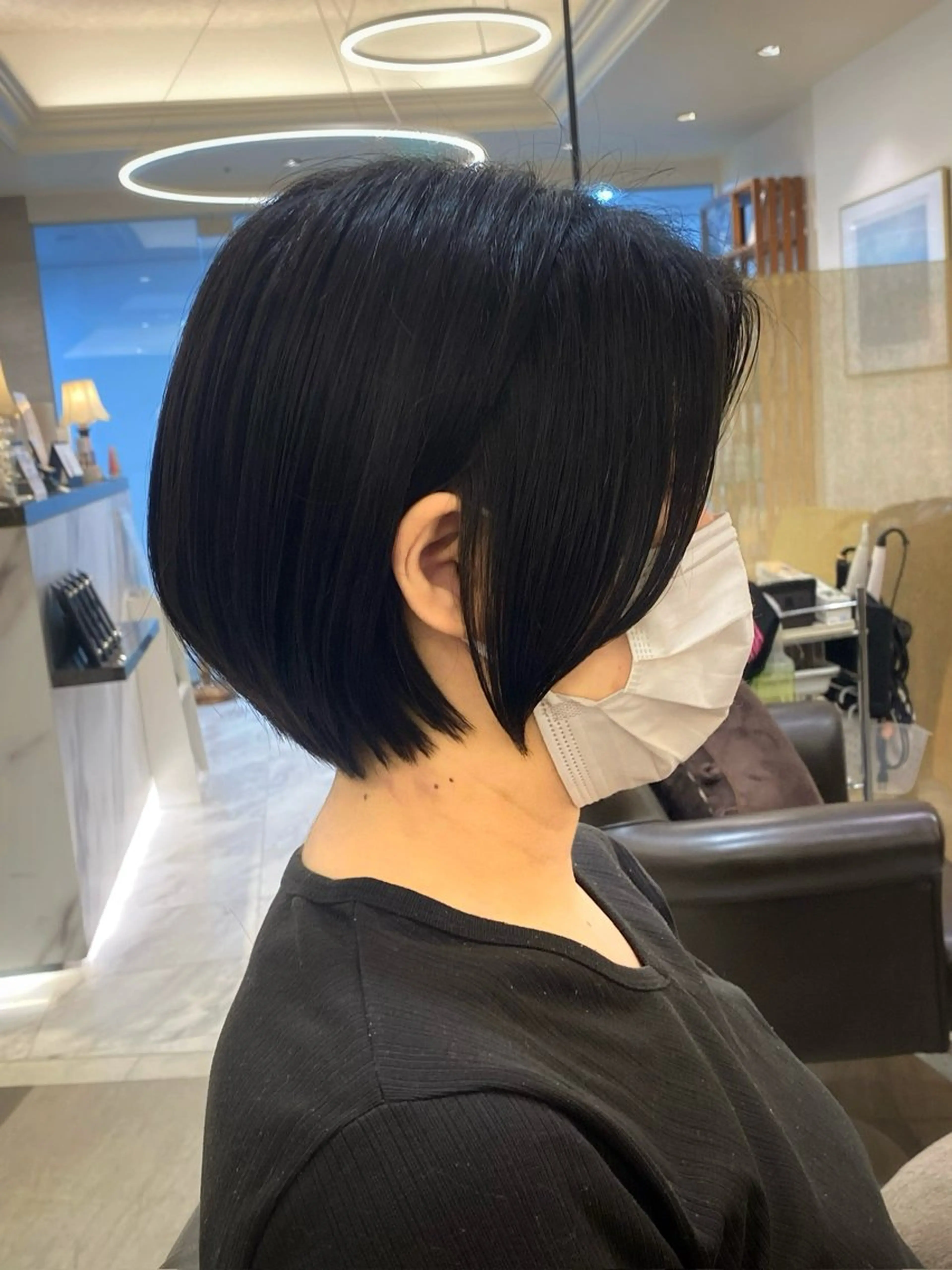 ショート 【ショート/ボブ 丸みショート】深萱のヘアスタイル