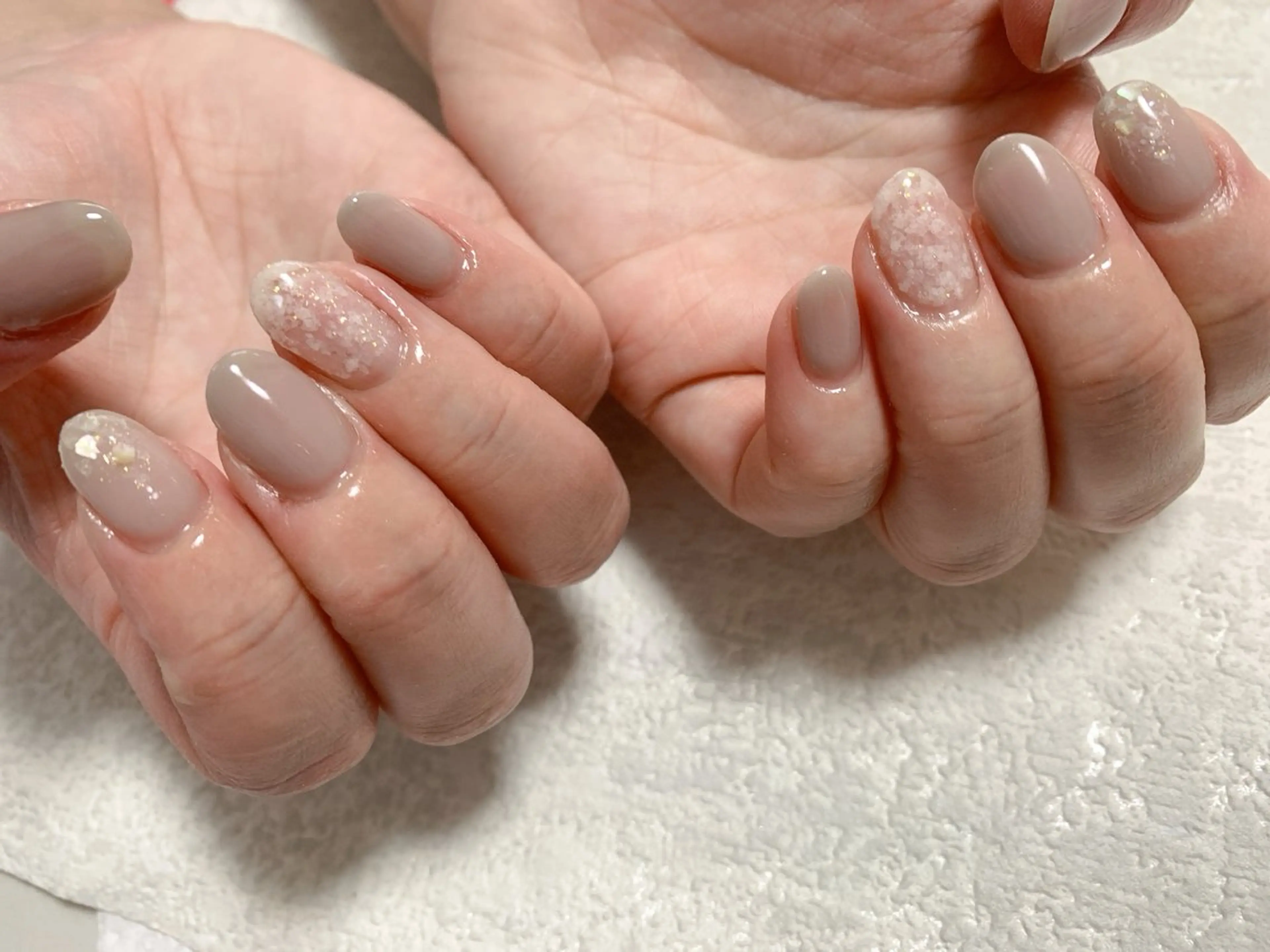 ネイル ジェルネイル メンズネイル ワンカラーネイル パラジェル シンプルネイル kiki nail たまプラーザのネイルデザイン