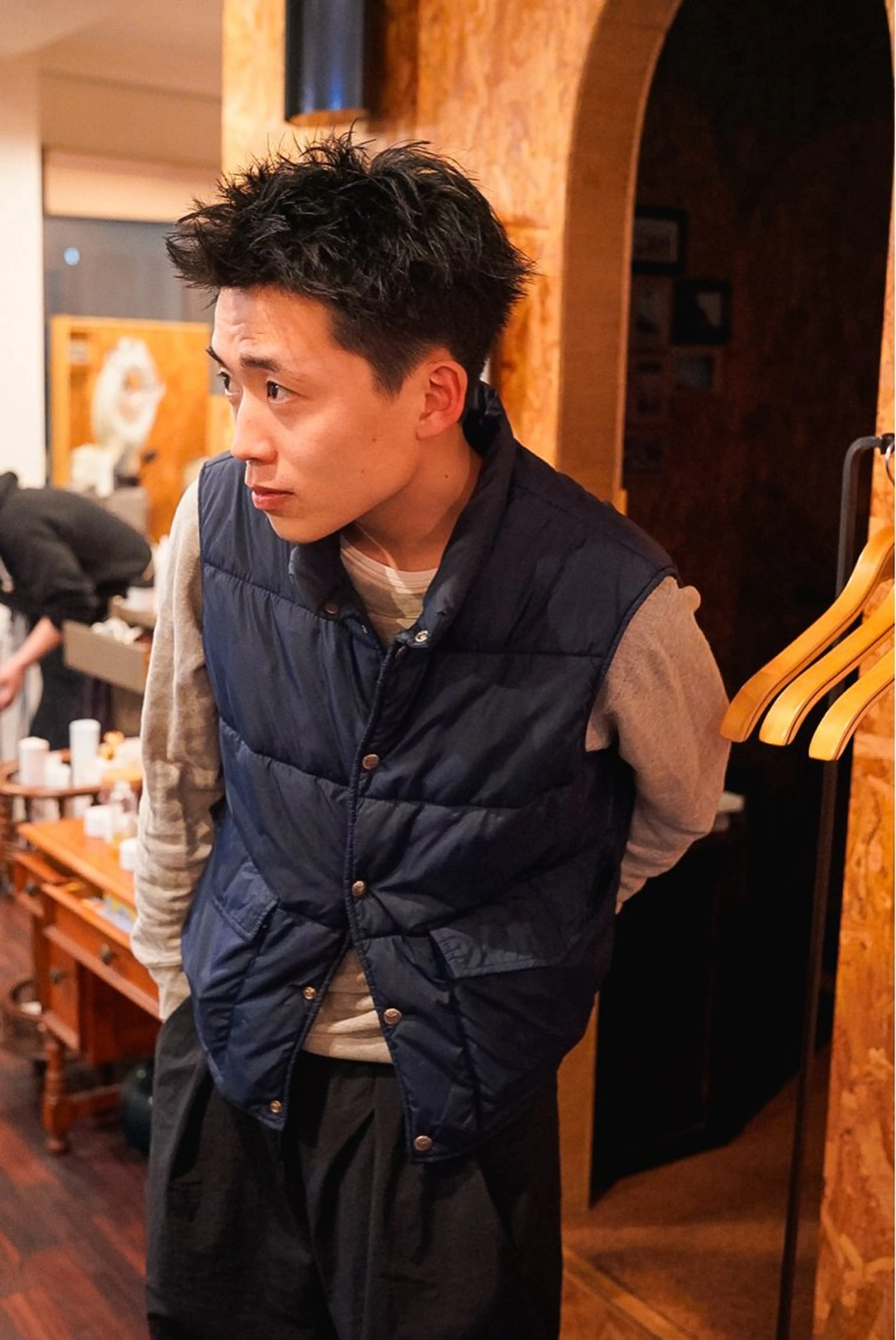 ショート メンズ 千葉 慎也のヘアスタイル