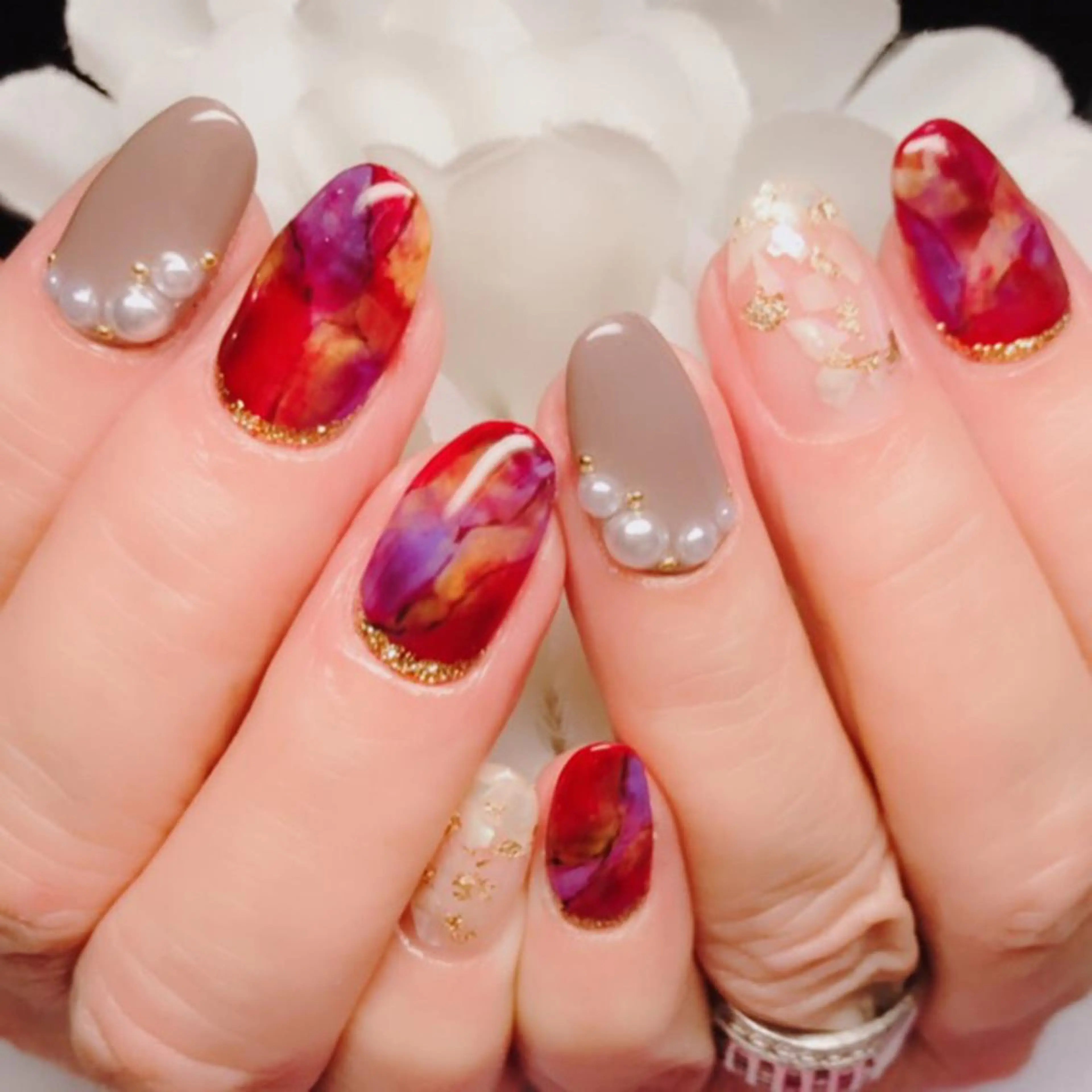 ネイル ハンドネイル Ｎail Ｓalon ertiのネイルデザイン