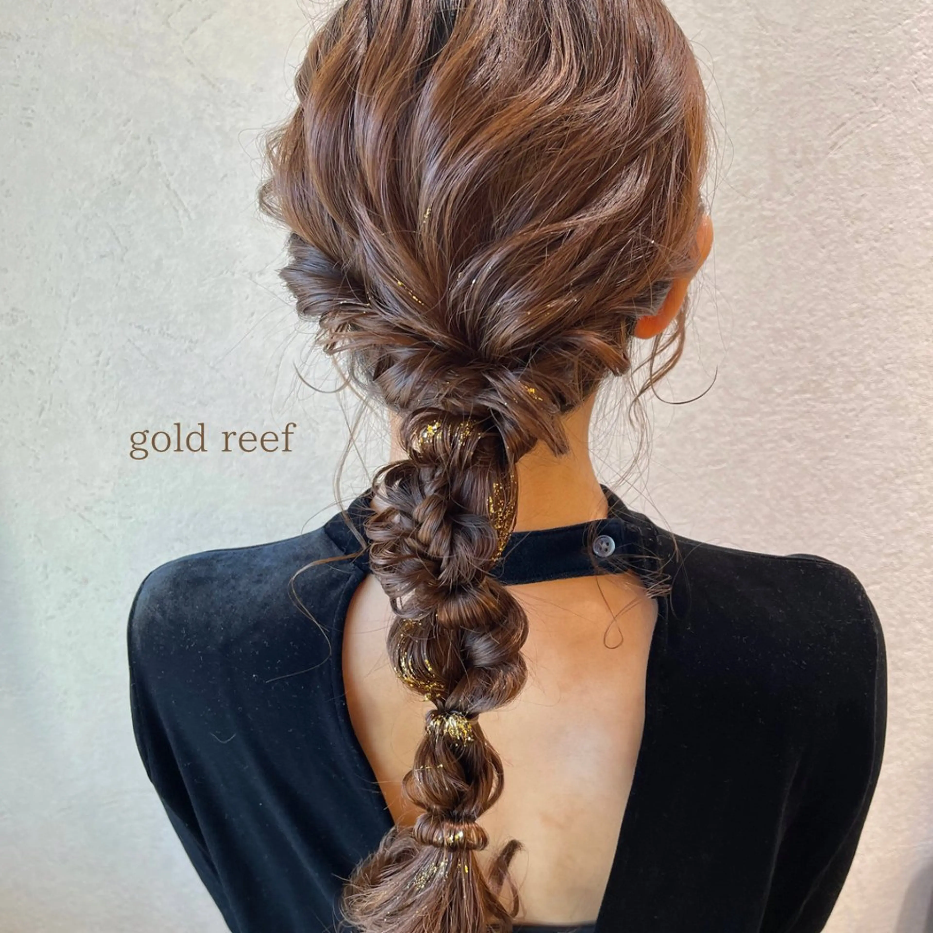 ロング ヘアアレンジ 結婚式・ブライダル デート 卒業式のヘアスタイル ヘアセット charm《銀座》 ヘアセット/縮毛矯正のヘアスタイル