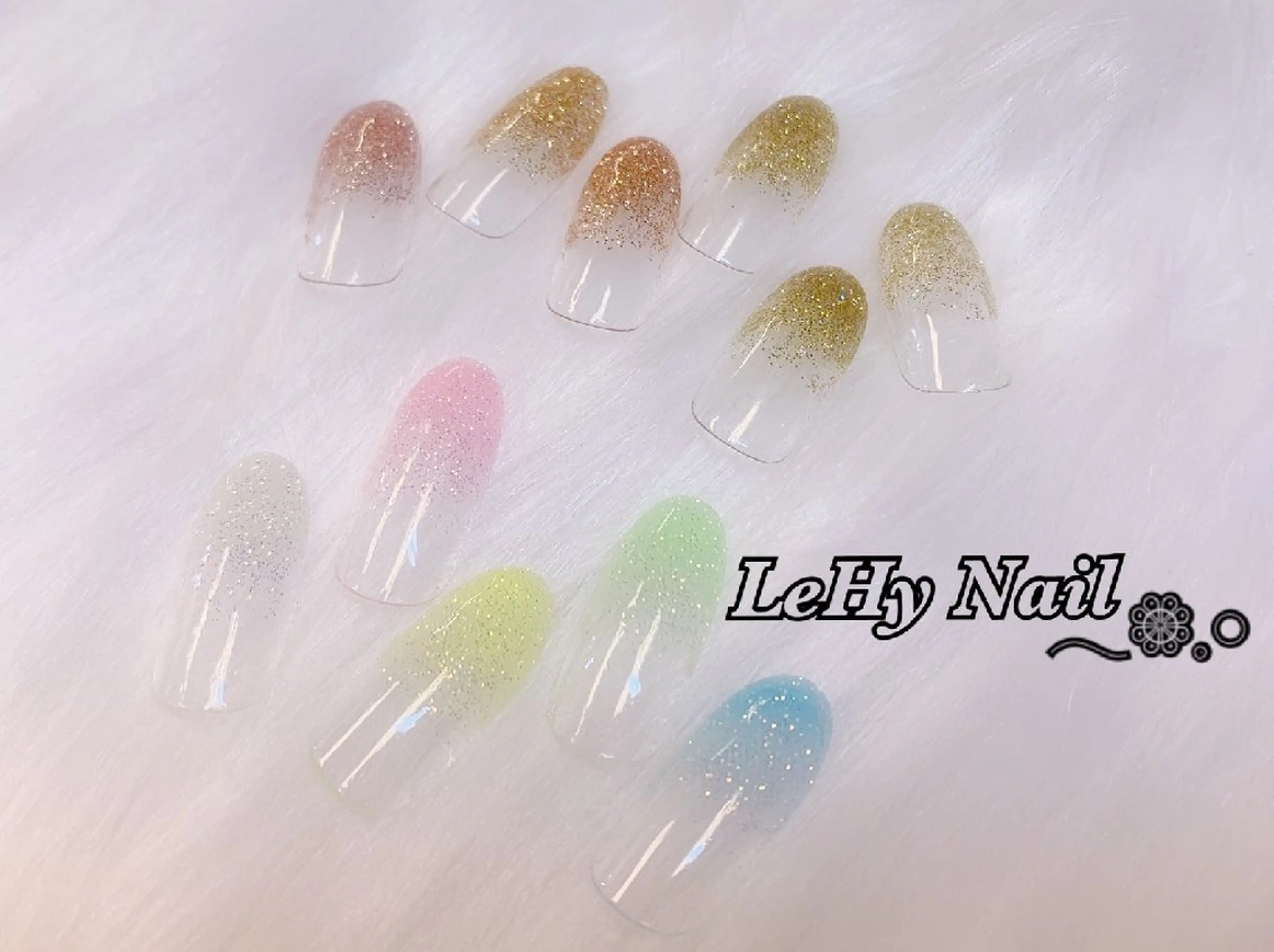 ネイル ラメ(グリッター) ハンドネイル LeHy nailのネイルデザイン