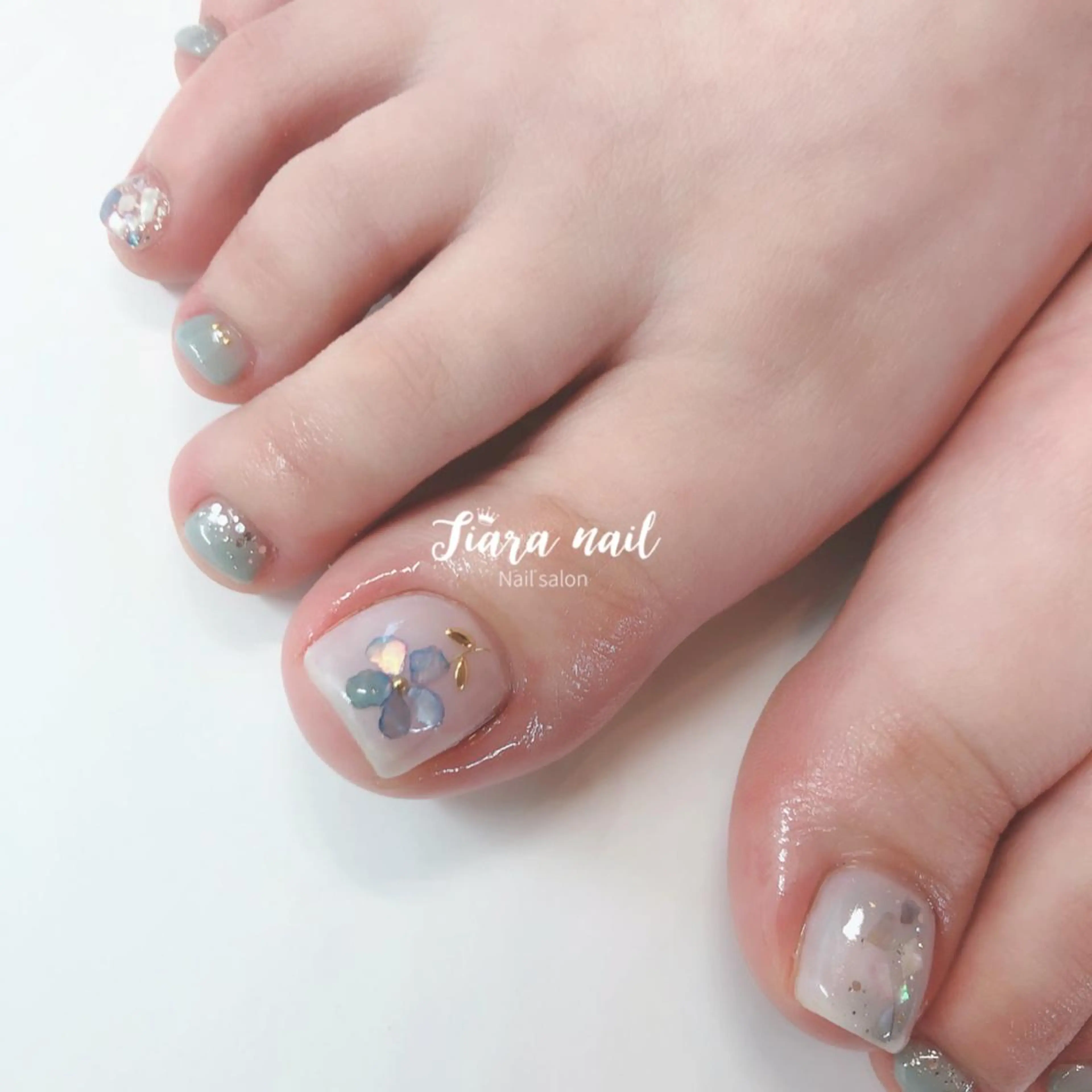 ネイル 深爪矯正・美爪育成専門店　ティアラネイル所属・ティアラネイル 宇都宮深爪矯正のネイルデザイン