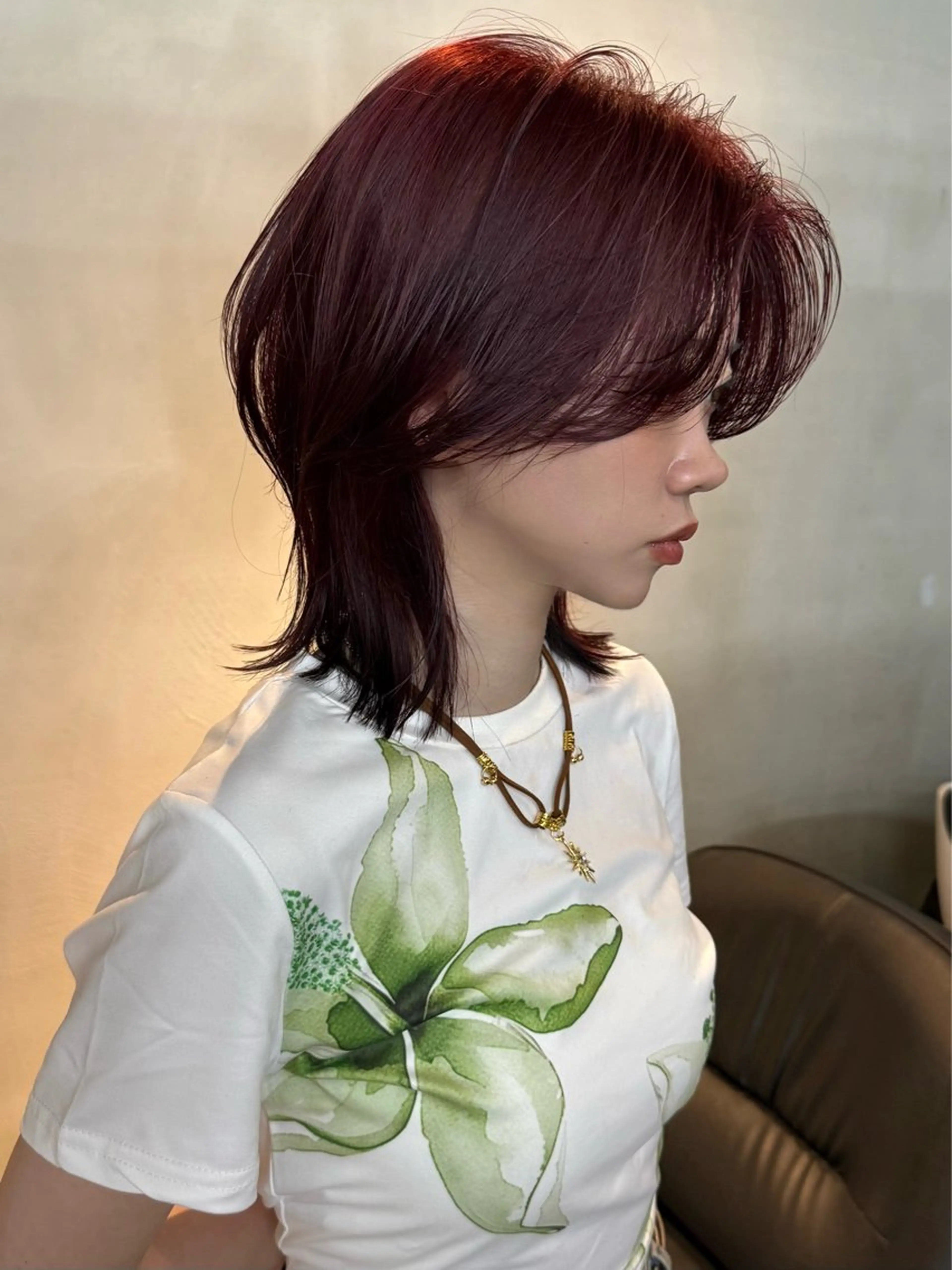 ミディアム カラー レイヤー/ハイトーン 🧬ituku🧬のヘアスタイル