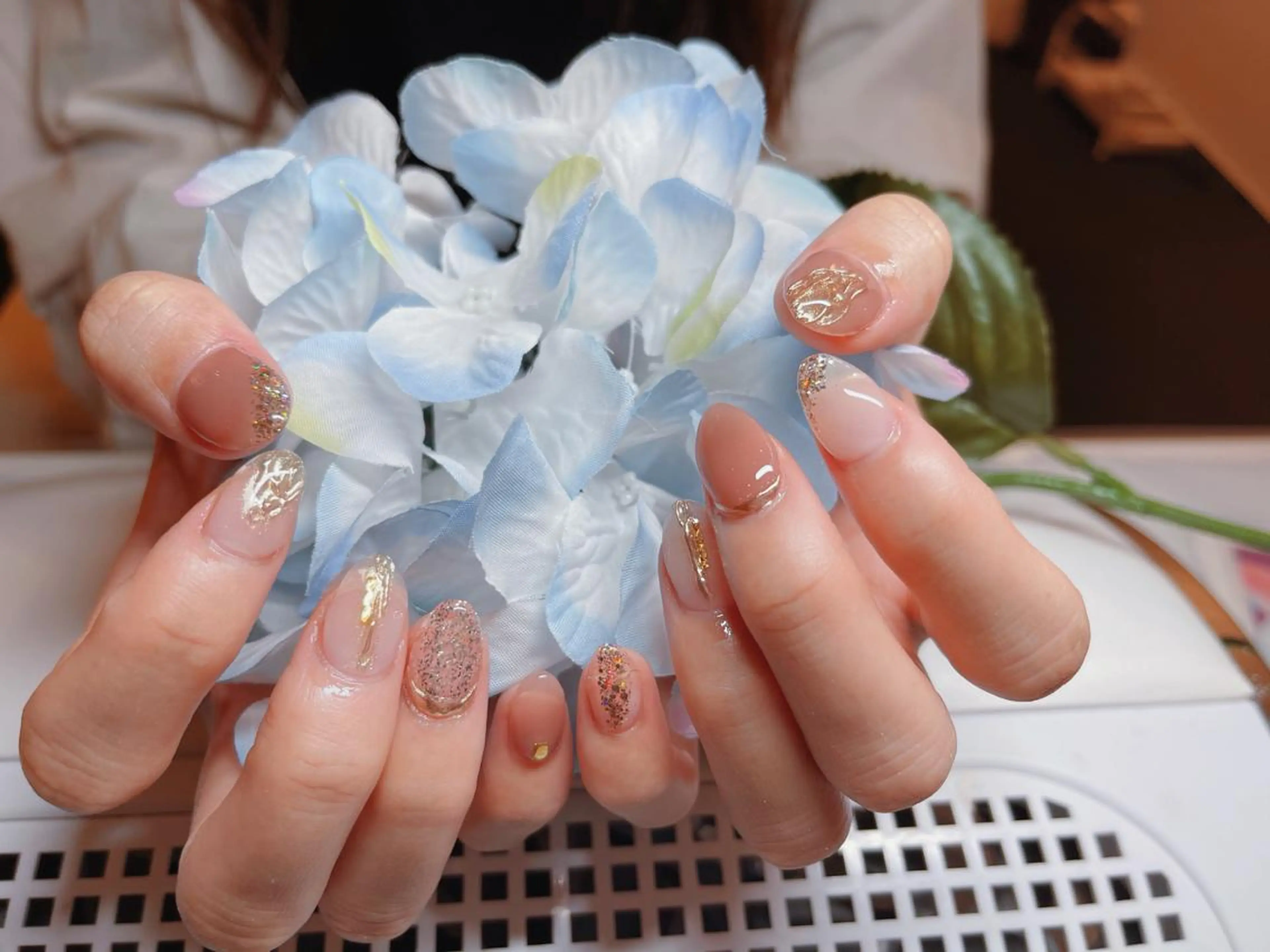 ネイル スカルプネイル 春ネイル 成美SALON eye&nailのマツエク・マツパデザイン