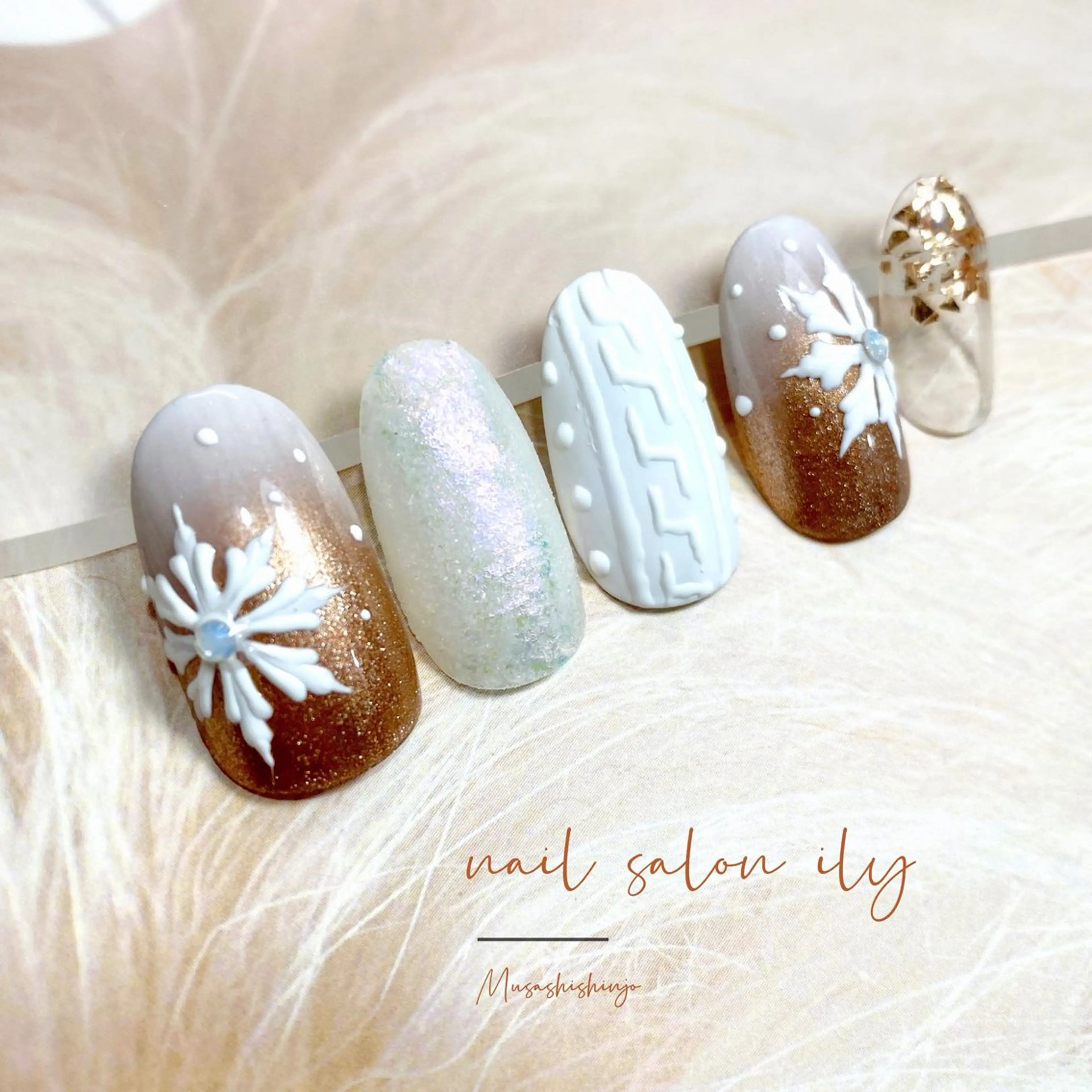 ネイル nail salon ily 武蔵新城のネイルデザイン