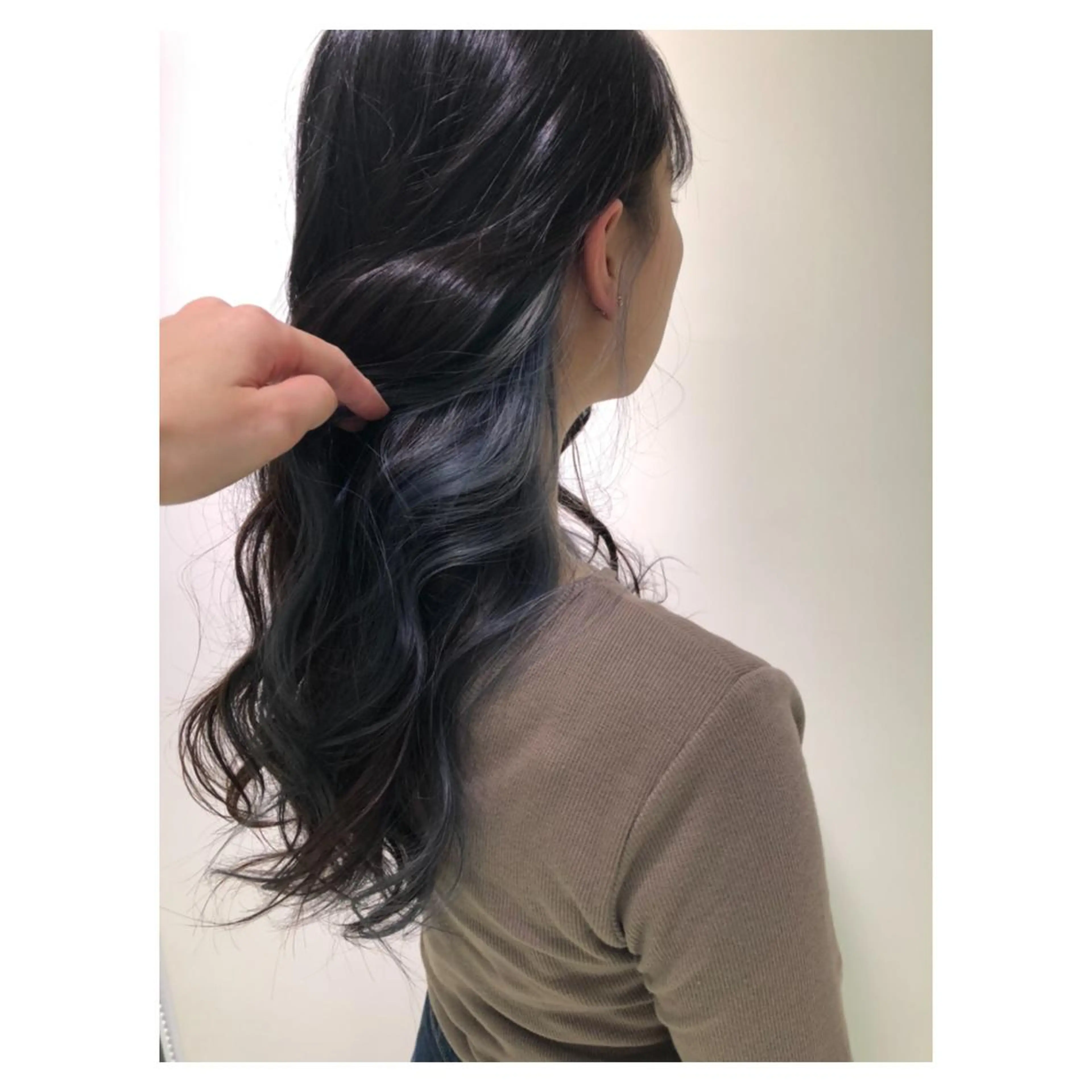 ロング カラー EARTH長岡店🩵 石原莉穂のヘアスタイル